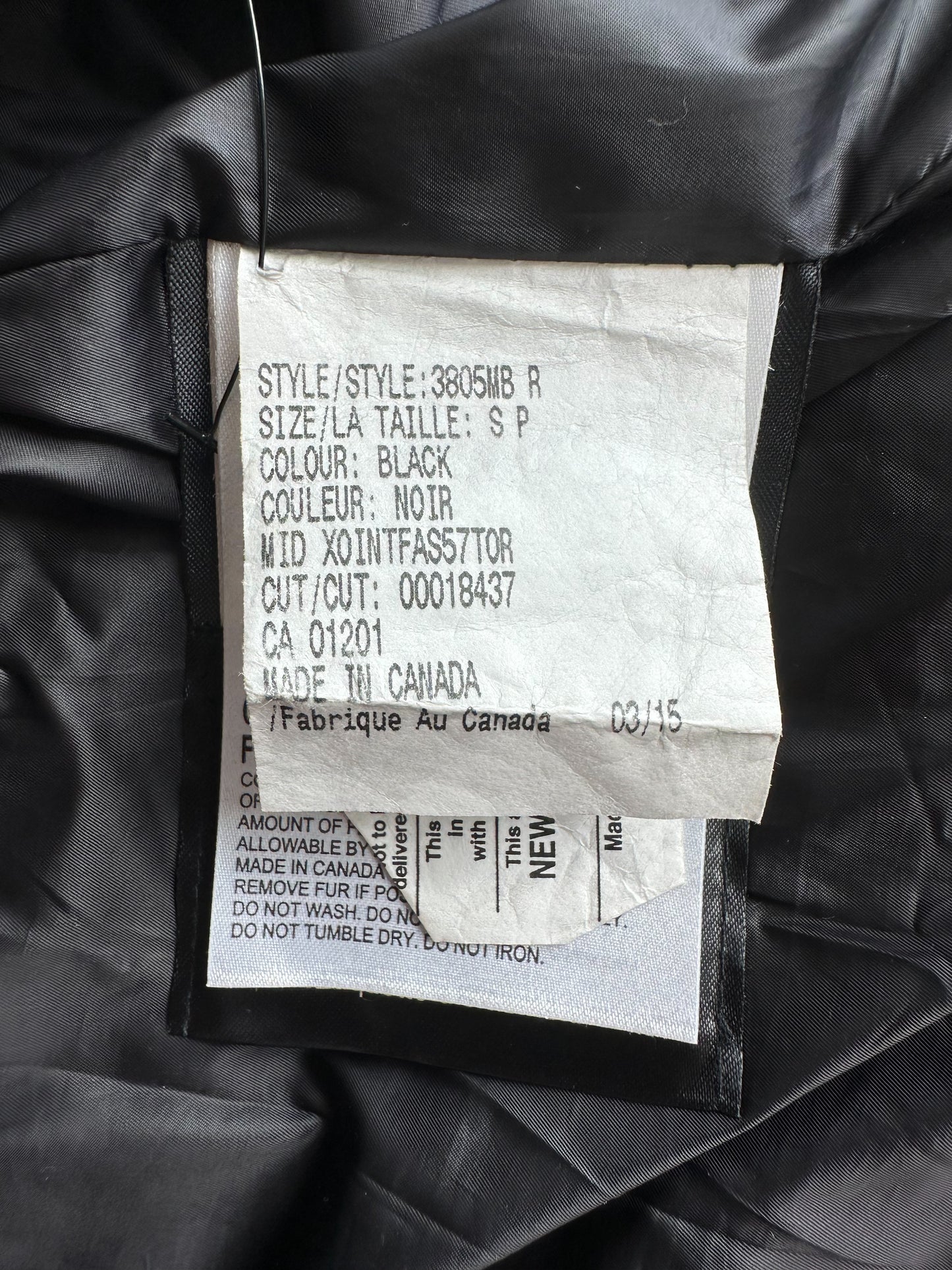 Canada Goose Black Carson Black Label Men's Jacket