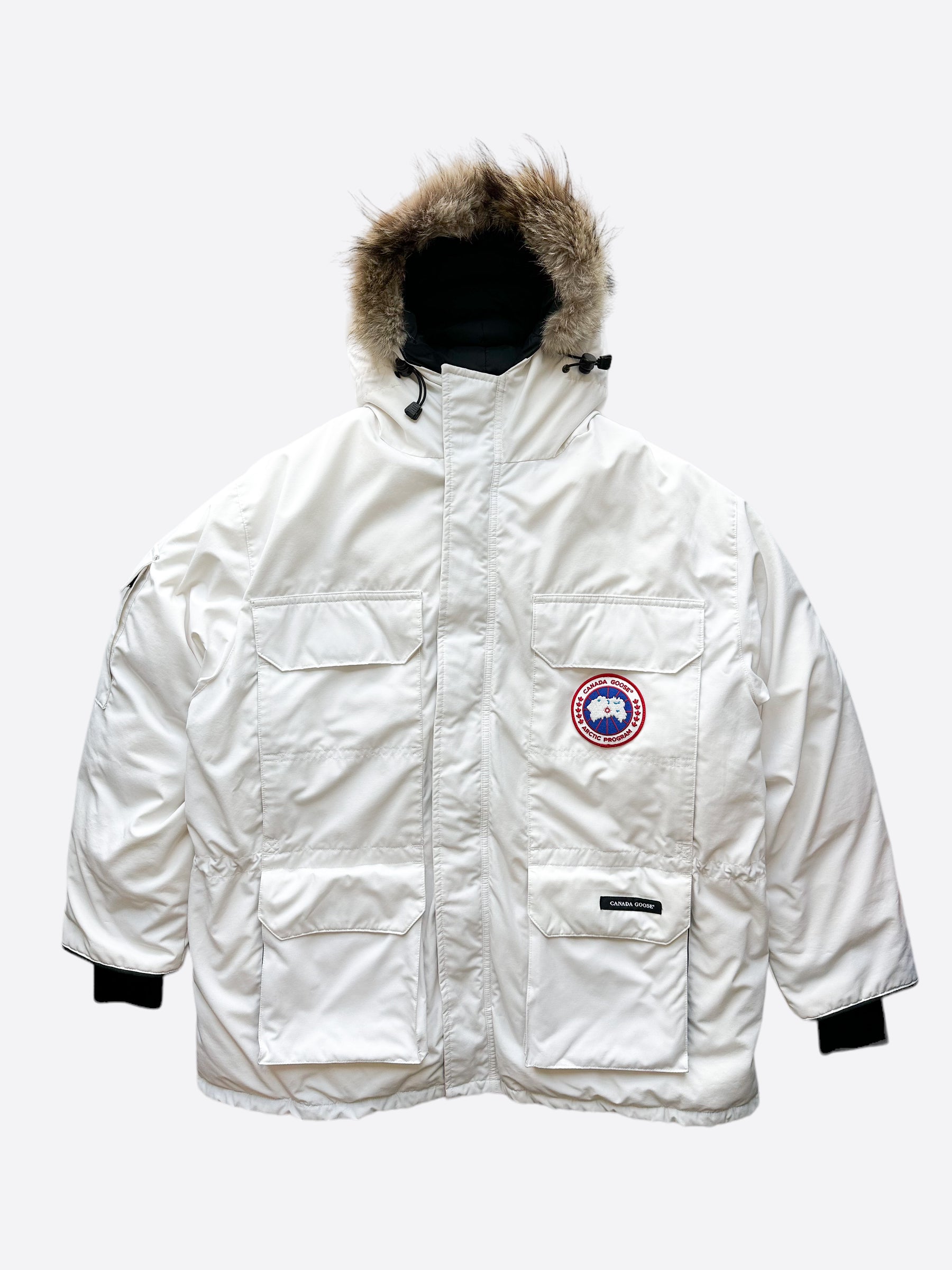 Canada Goose White Expedition Men's Jacket – Savonches