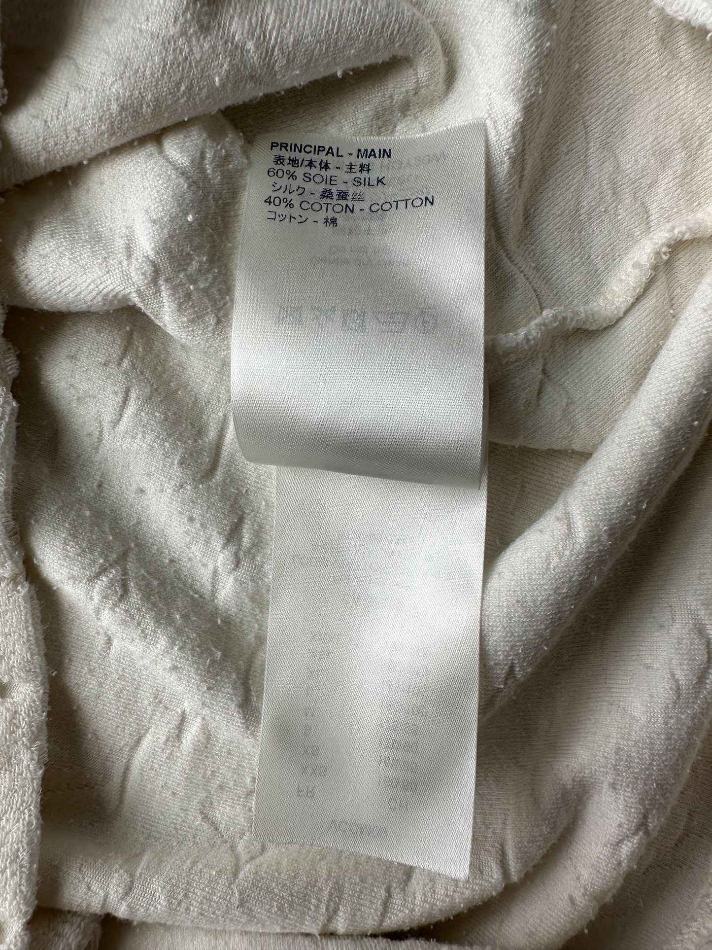 Louis Vuitton White Monogram Towel T-Shirt