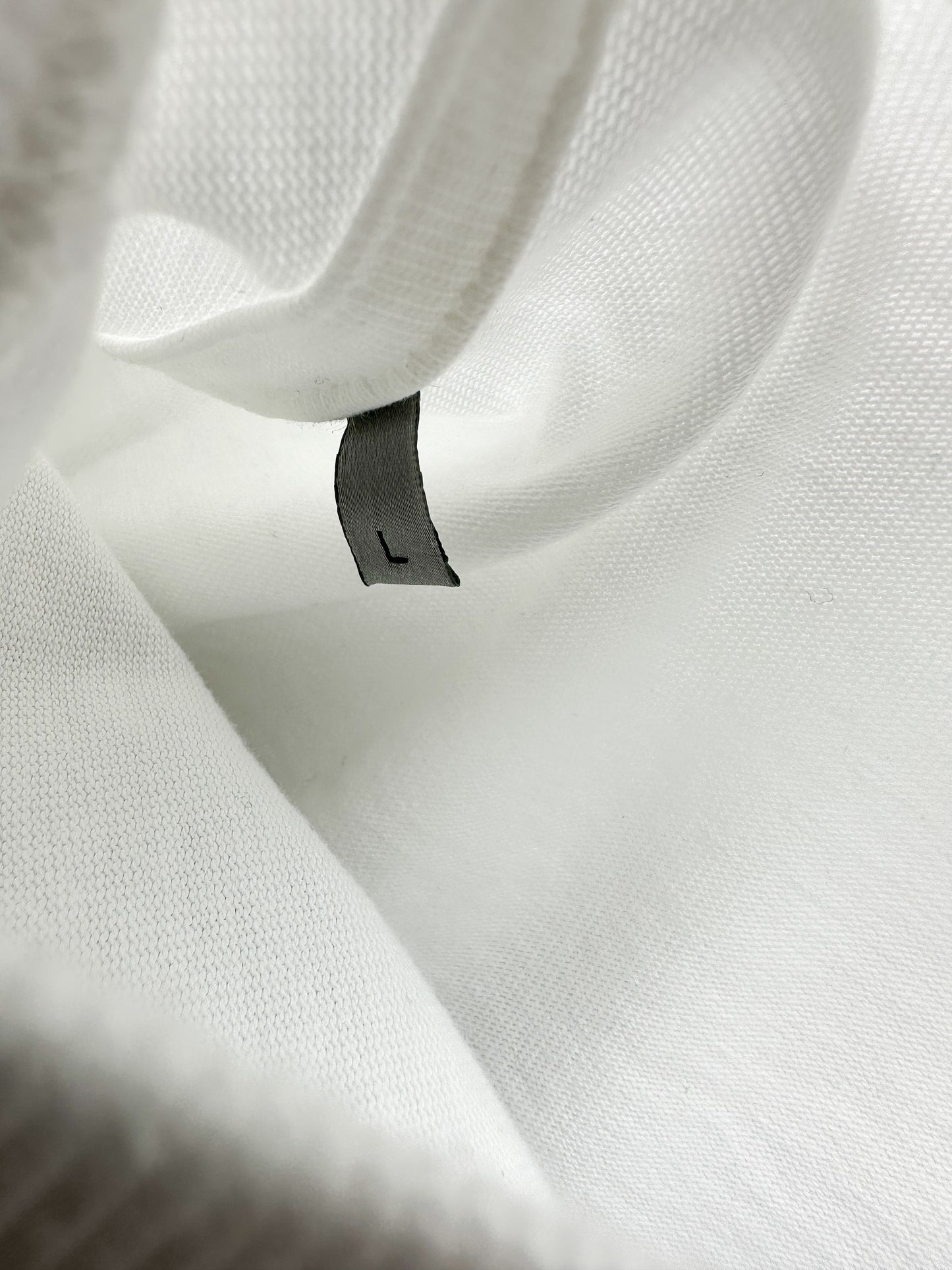 Dior Air Jordan White Embroidered Logo T-Shirt