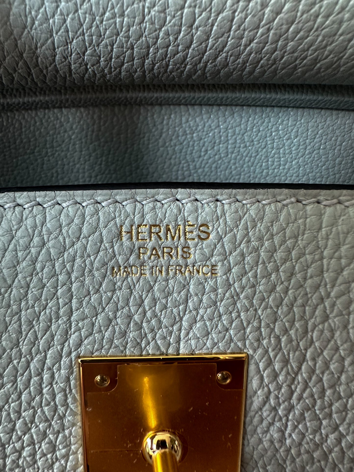 Hermès Gris Neve Togo Birkin 30