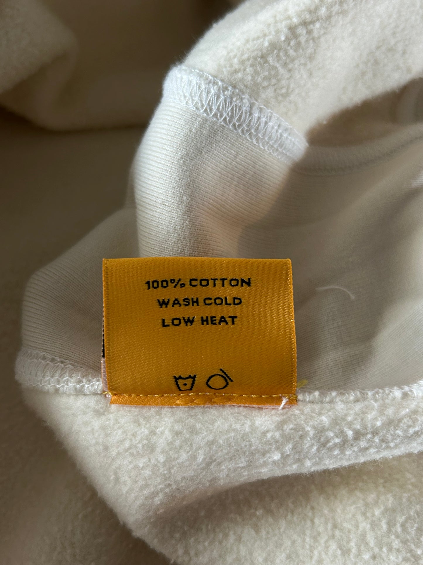 Gallery Dept Cream Boxing Gloves Logo Hoodie