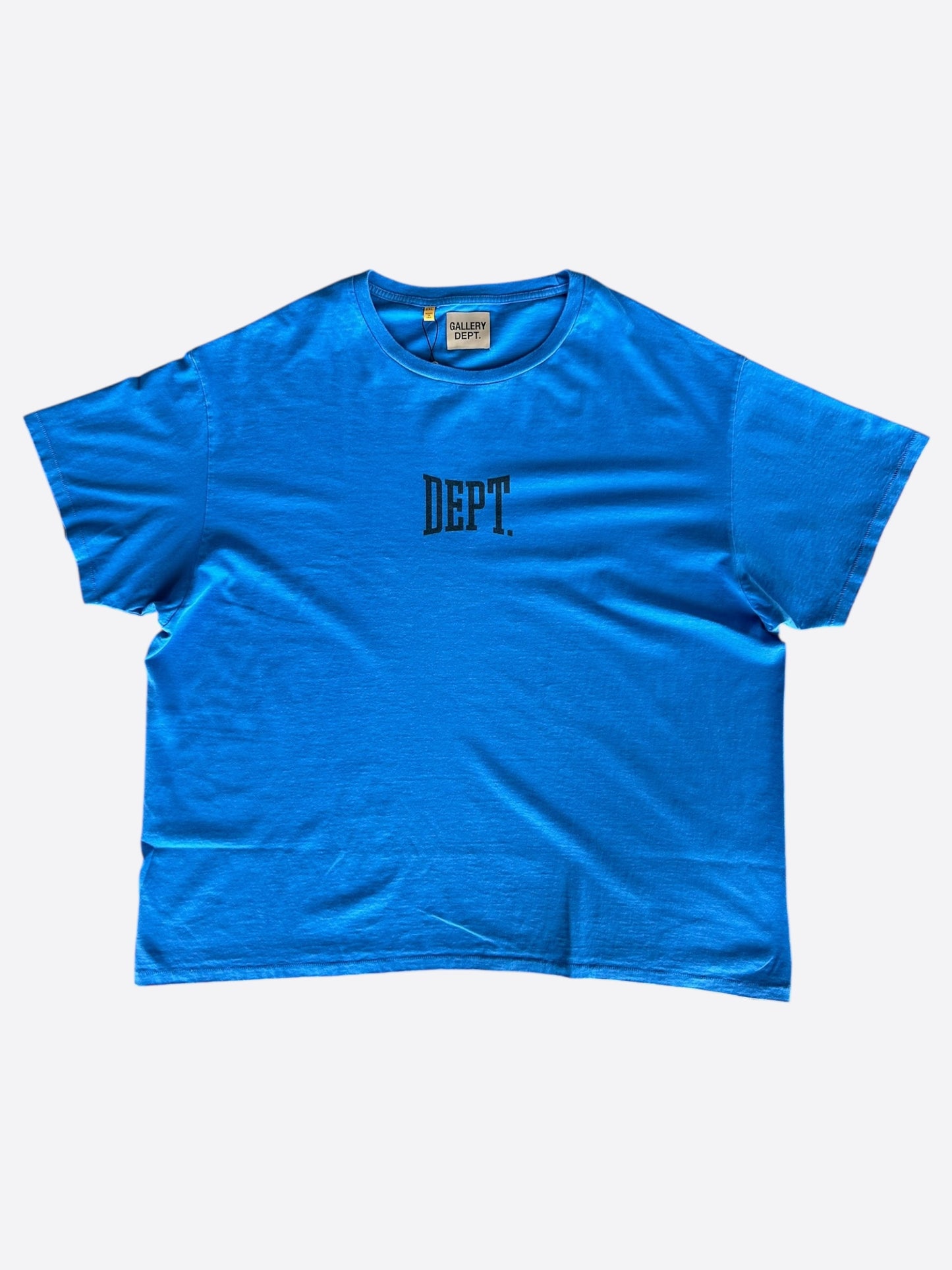 Gallery Dept Blue & Black Dept Logo T-Shirt