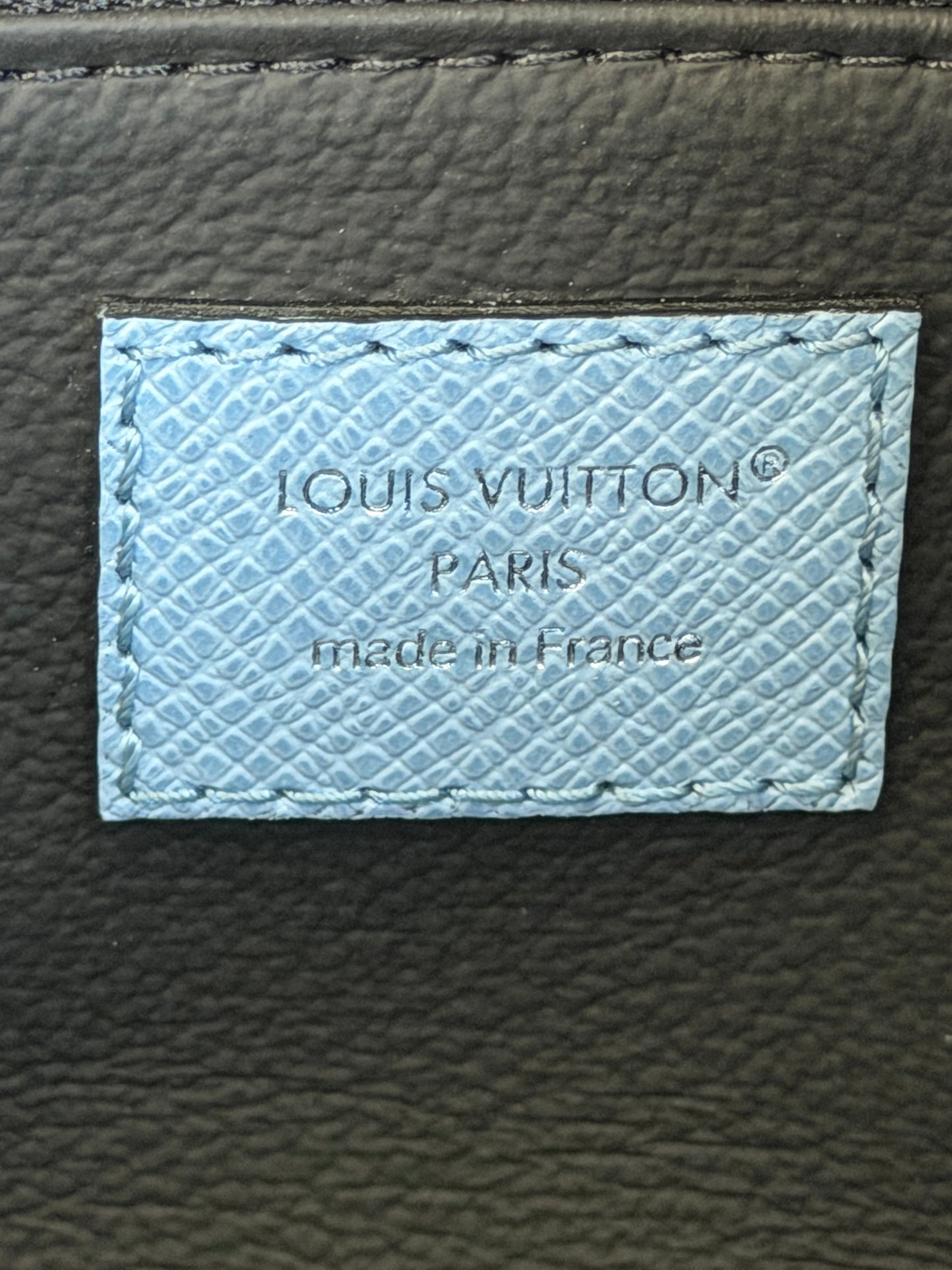 Louis Vuitton Blue Monogram Dopp Kit