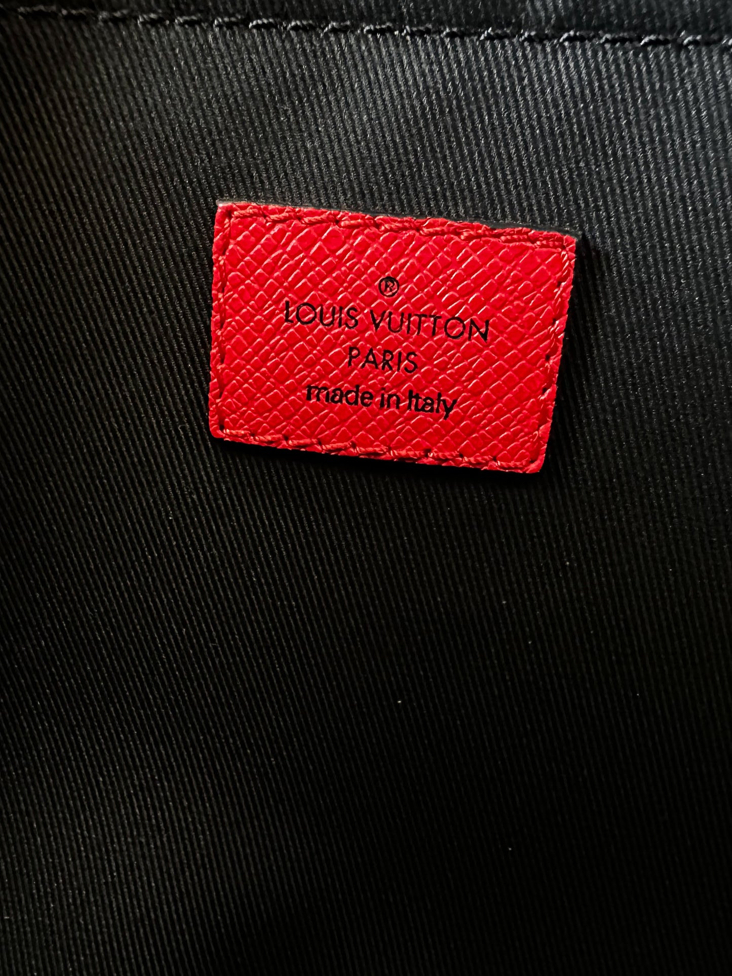 Louis Vuitton Red Monogram Outdoor Messenger Bag