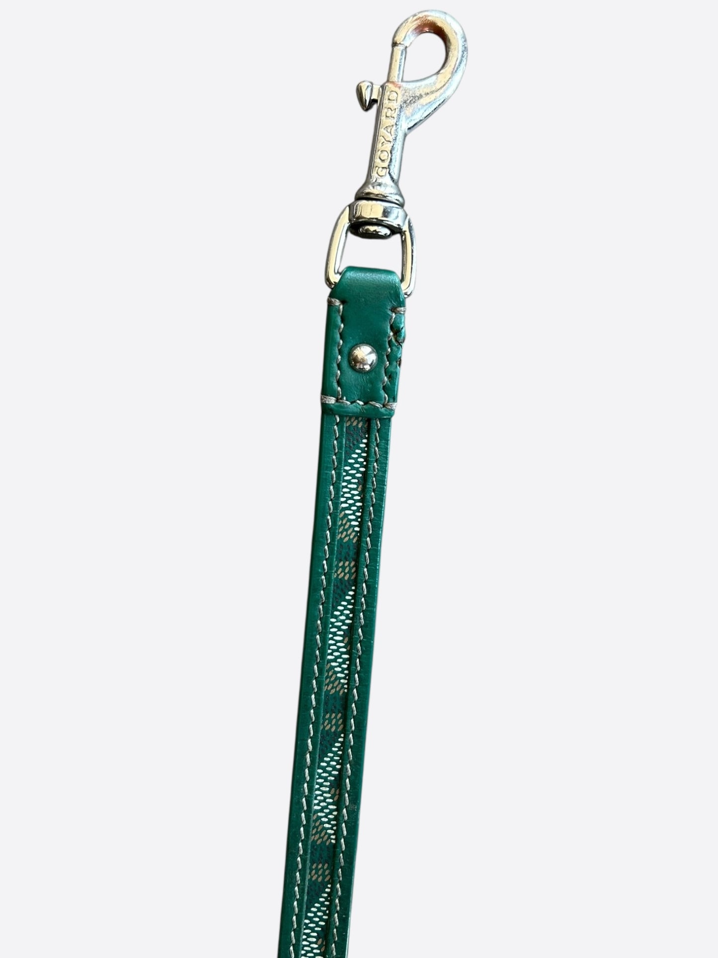 Goyard Green Edmond Dog Leash