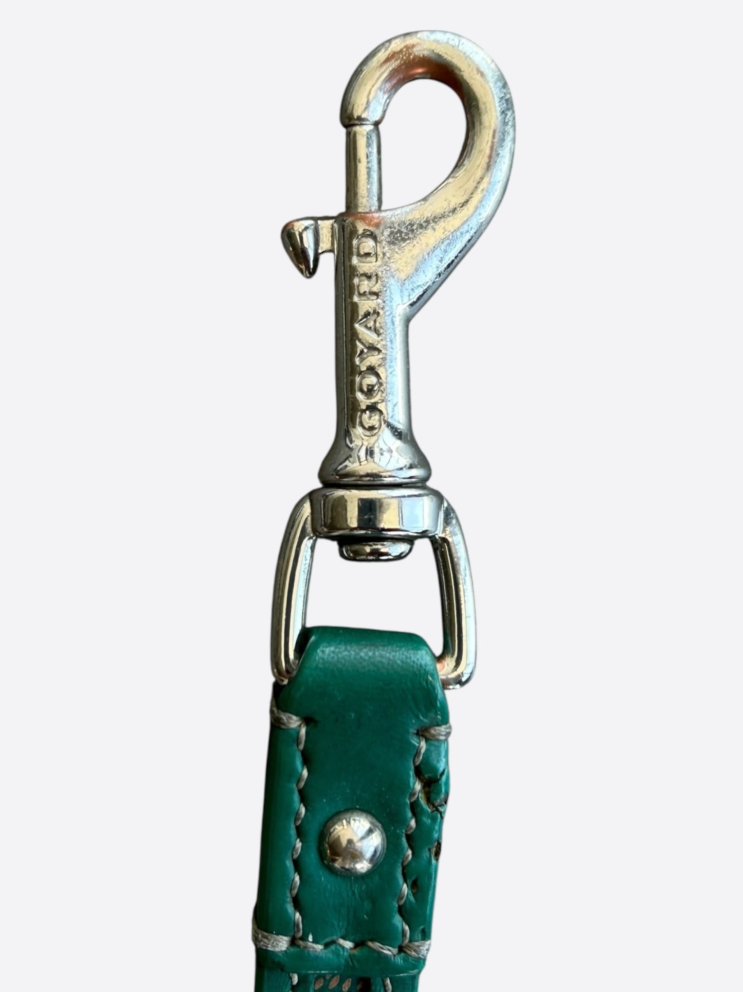 Goyard Green Edmond Dog Leash