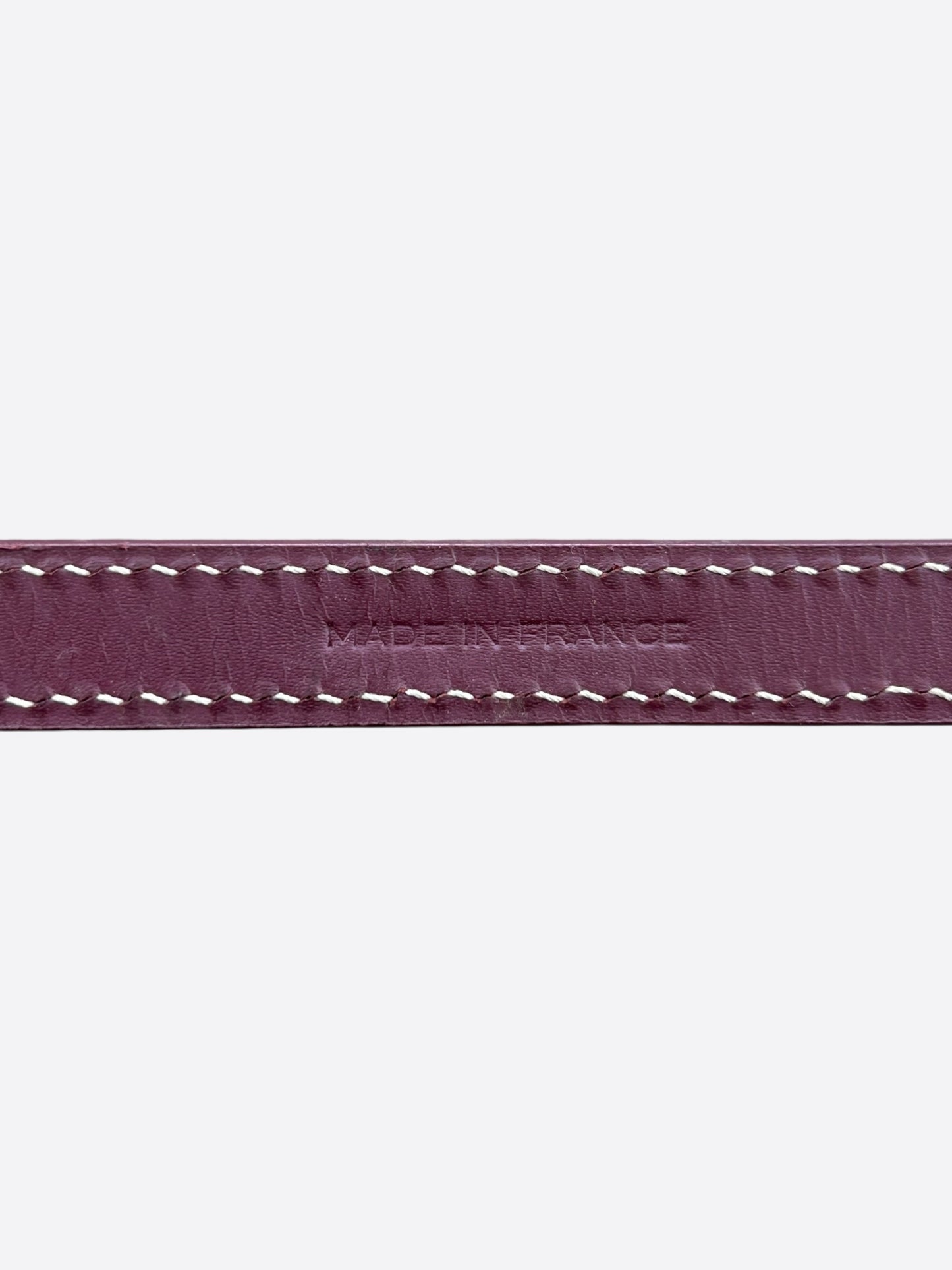 Goyard Burgundy Edmond Dog Leash