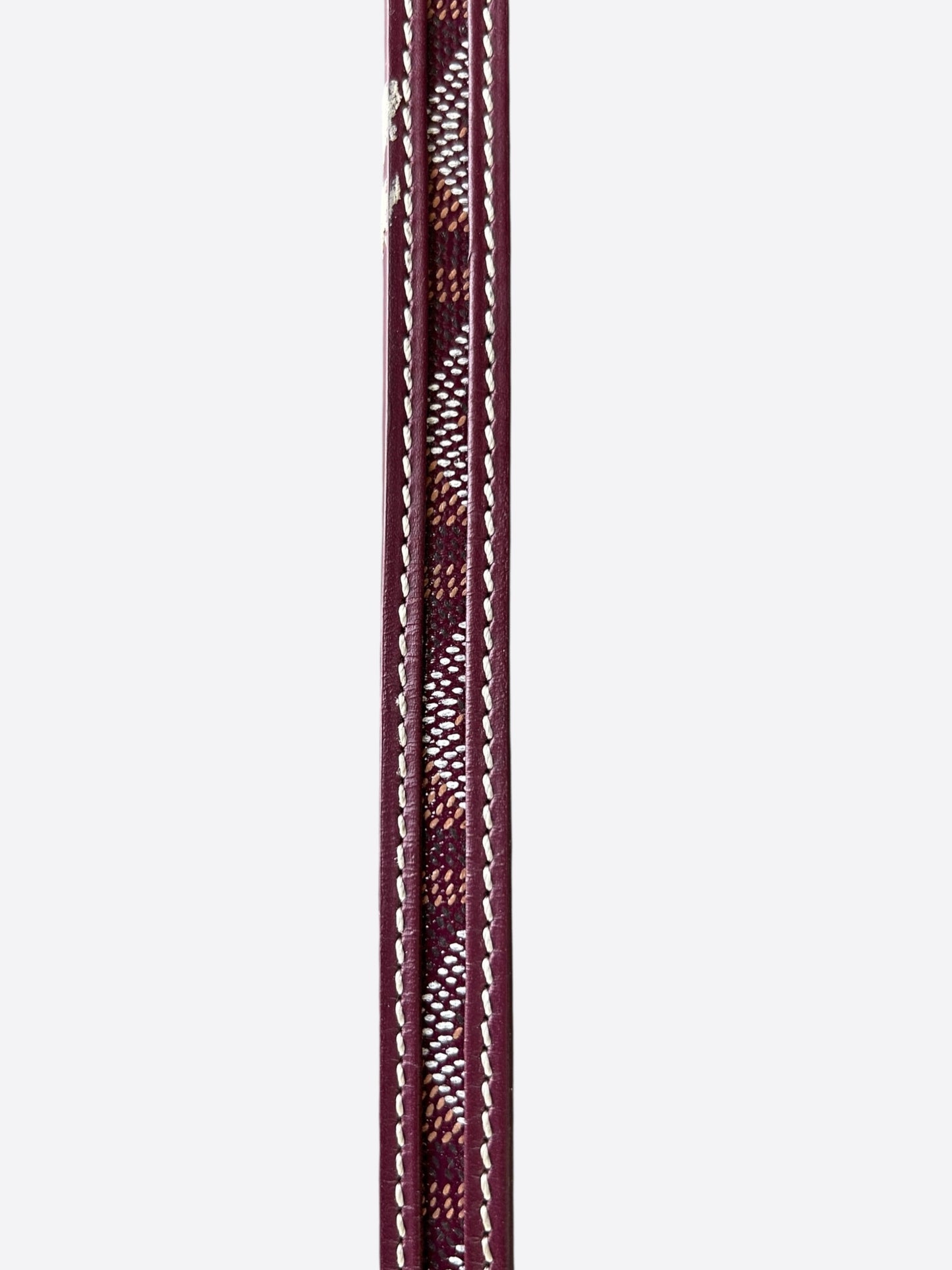 Goyard Burgundy Edmond Dog Leash