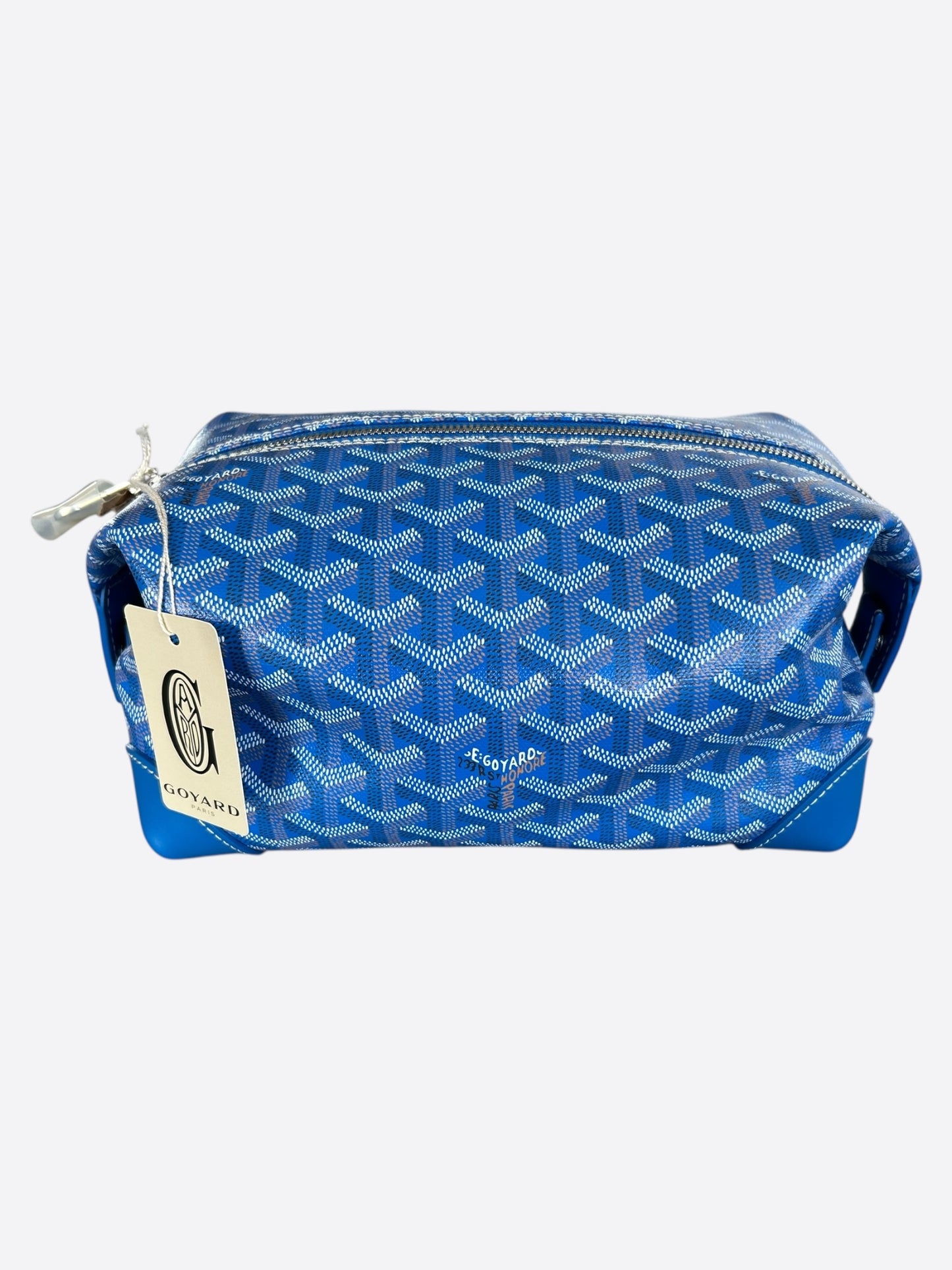 Goyard Blue Boeing 25 Mini Duffel Bag