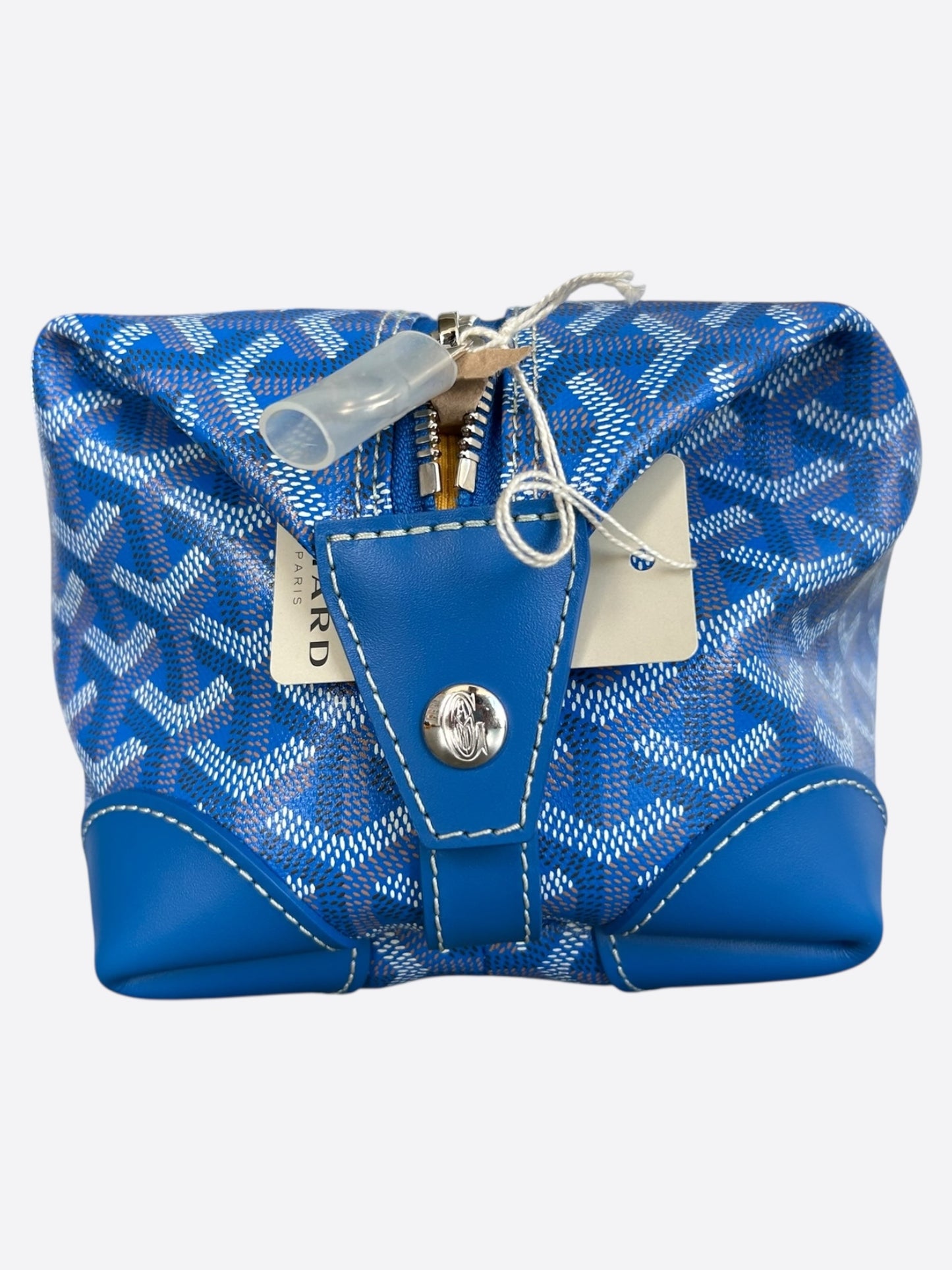 Goyard Blue Boeing 25 Mini Duffel Bag
