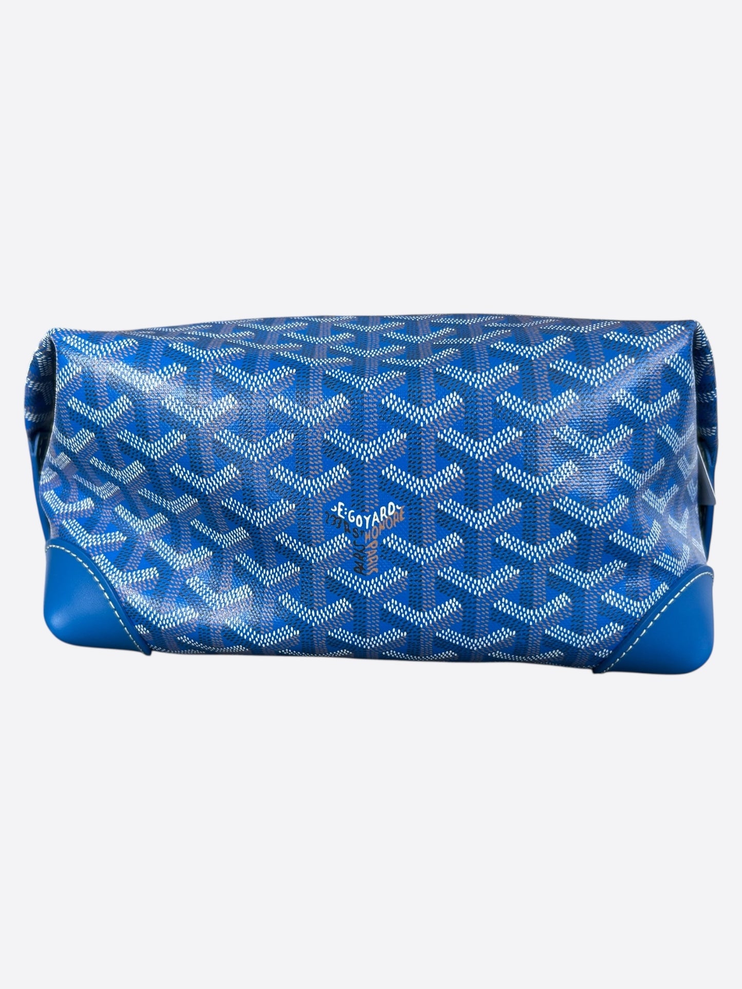 Goyard Blue Boeing 25 Mini Duffel Bag