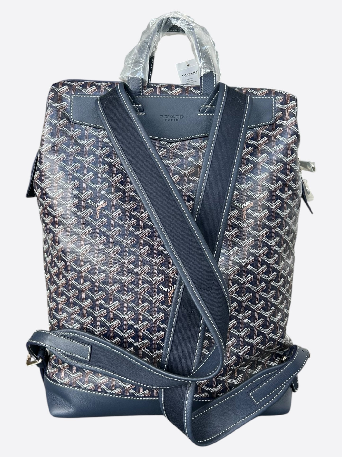 Goyard Navy Cisalpin Backpack