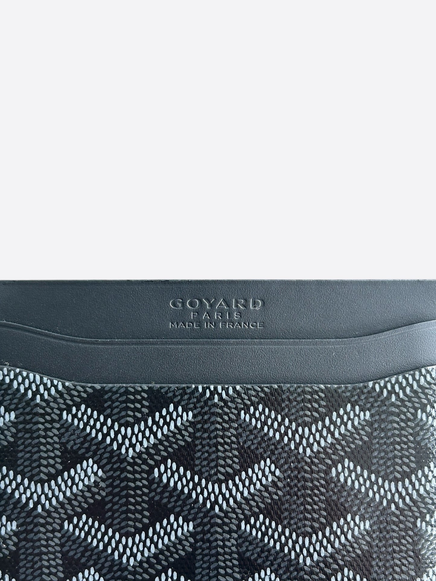 Goyard Jet Black Saint Sulpice Card Holder