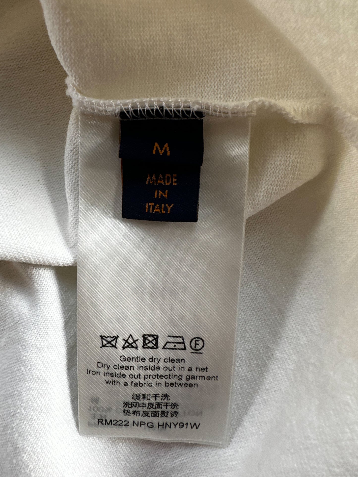 Louis Vuitton White Flower Tapestry T-Shirt