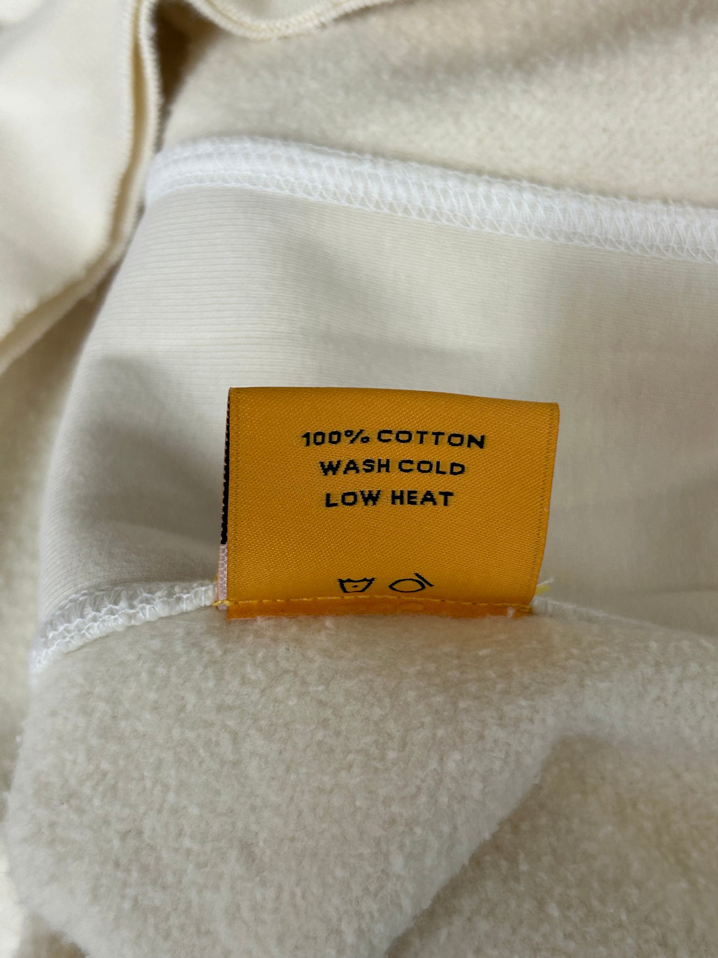 Gallery Dept Cream Boxing Gloves Logo Hoodie