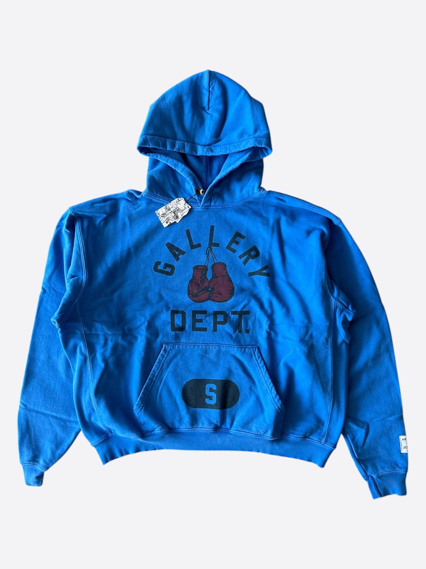 Gallery Dept Blue Boxing Gloves Logo Hoodie