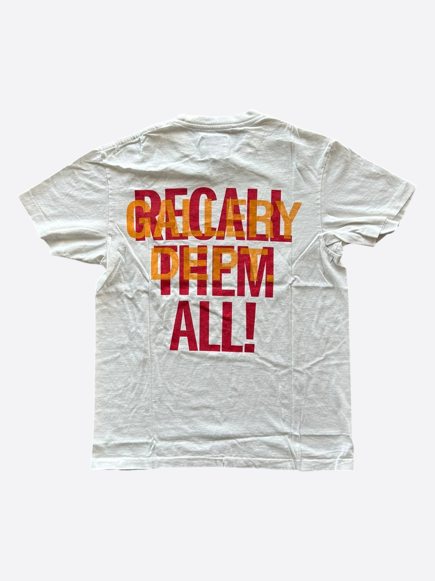 Gallery Dept White & Black Big G-Ball T-Shirt