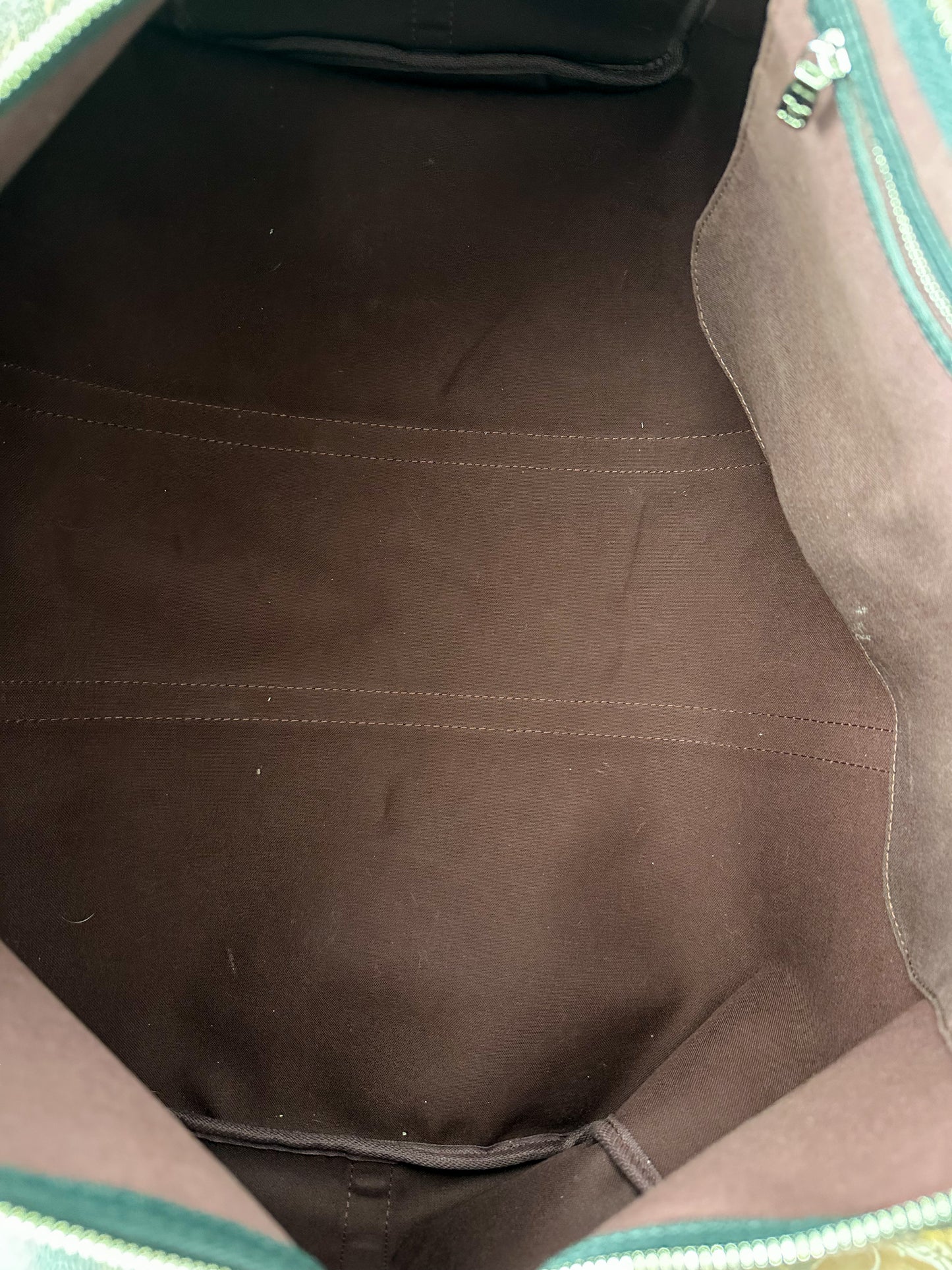 Louis Vuitton Brown Monogram Keepall 55