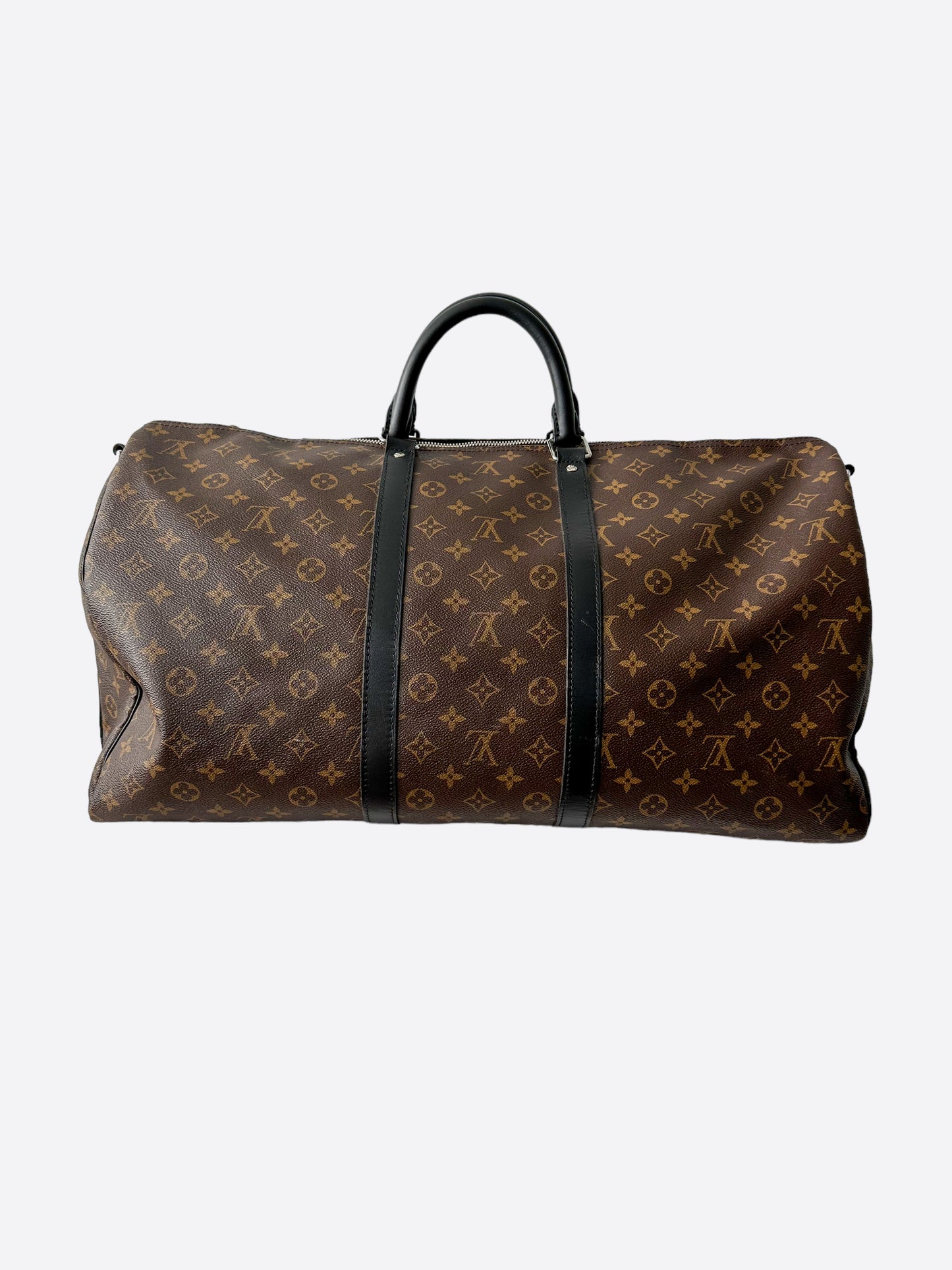 Louis Vuitton Brown Monogram Keepall 55