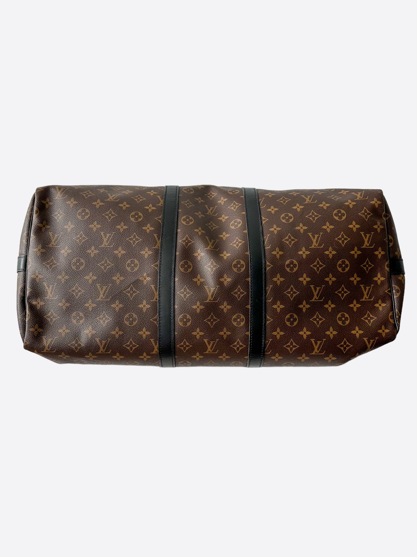 Louis Vuitton Brown Monogram Keepall 55