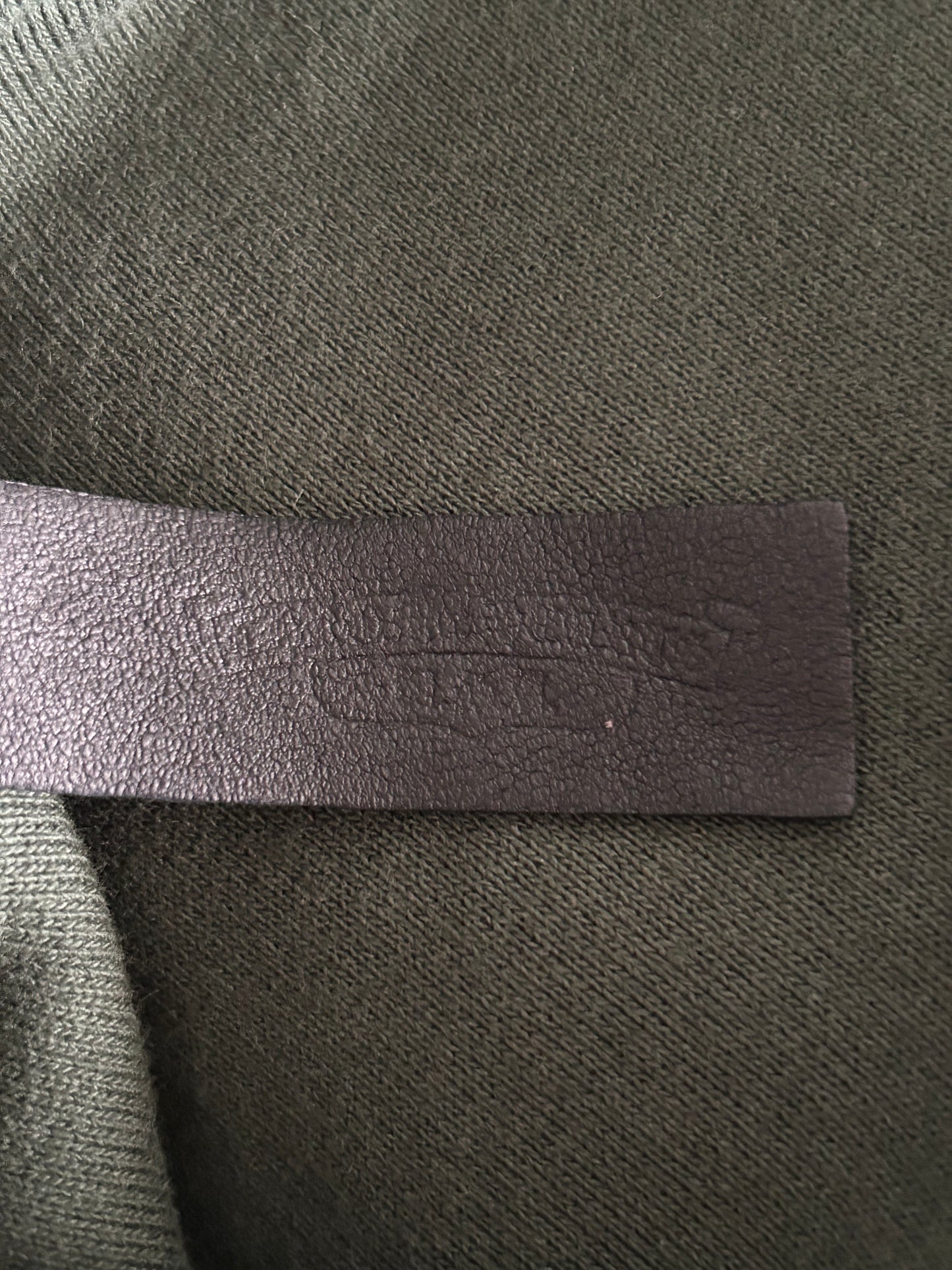 Chrome Hearts Green & White Embroidered Logo Hoodie