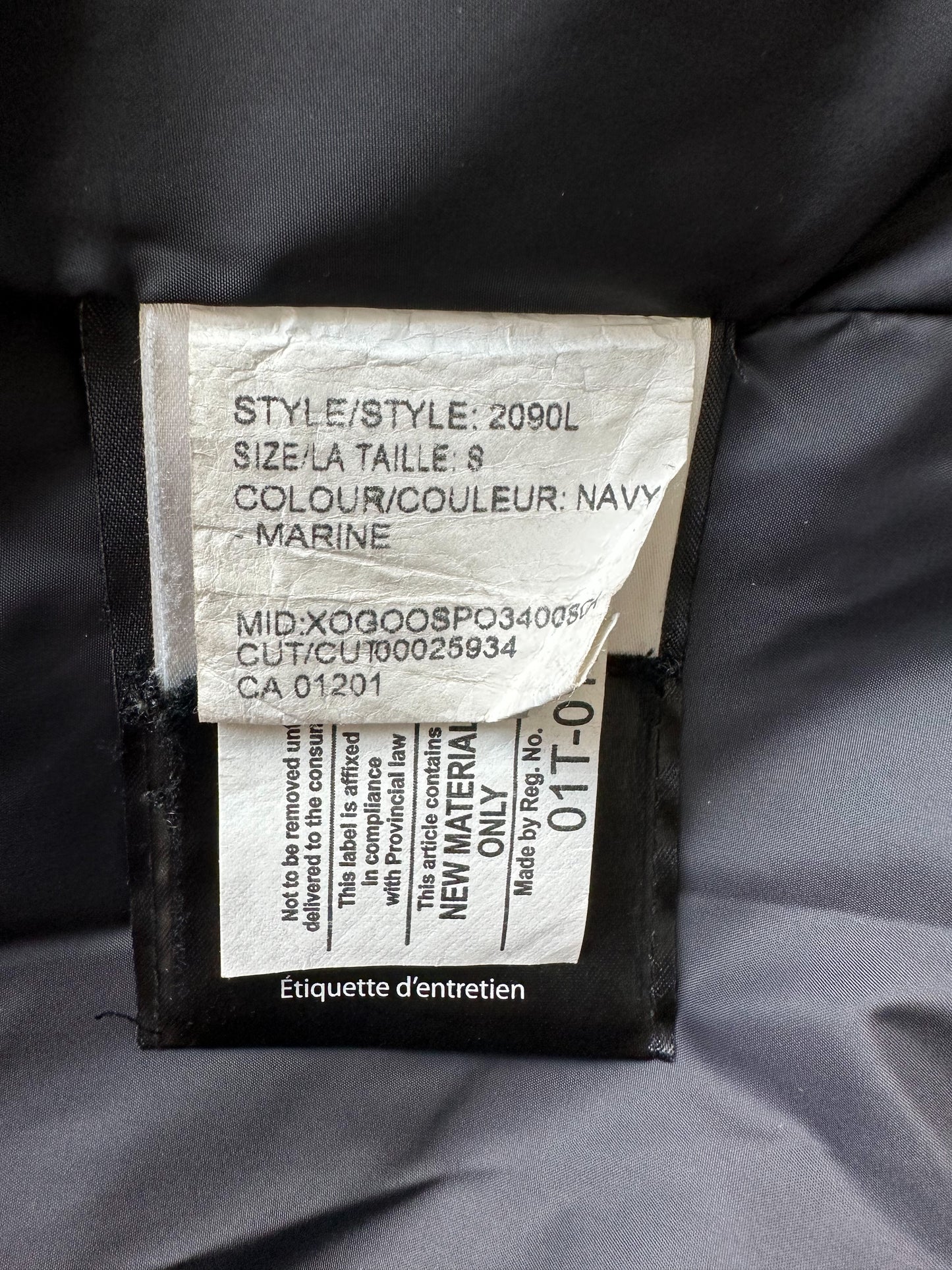 Canada Goose Navy Lorette Women's Jacket