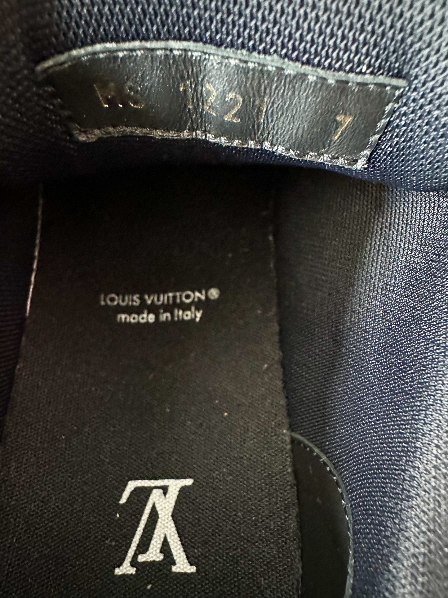 Louis Vuitton Black Monogram Eclipse Trainers