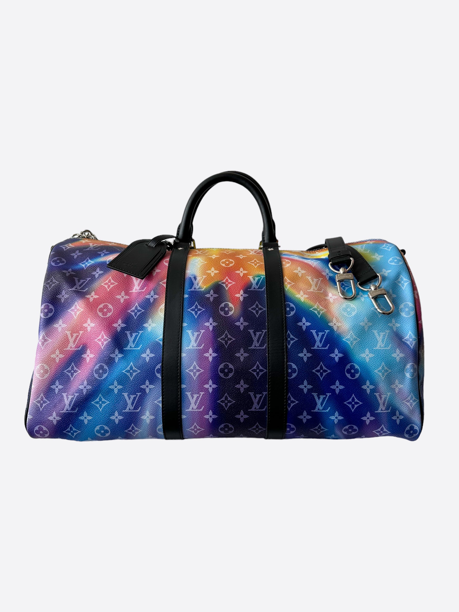 colorful louis vuitton duffle bag