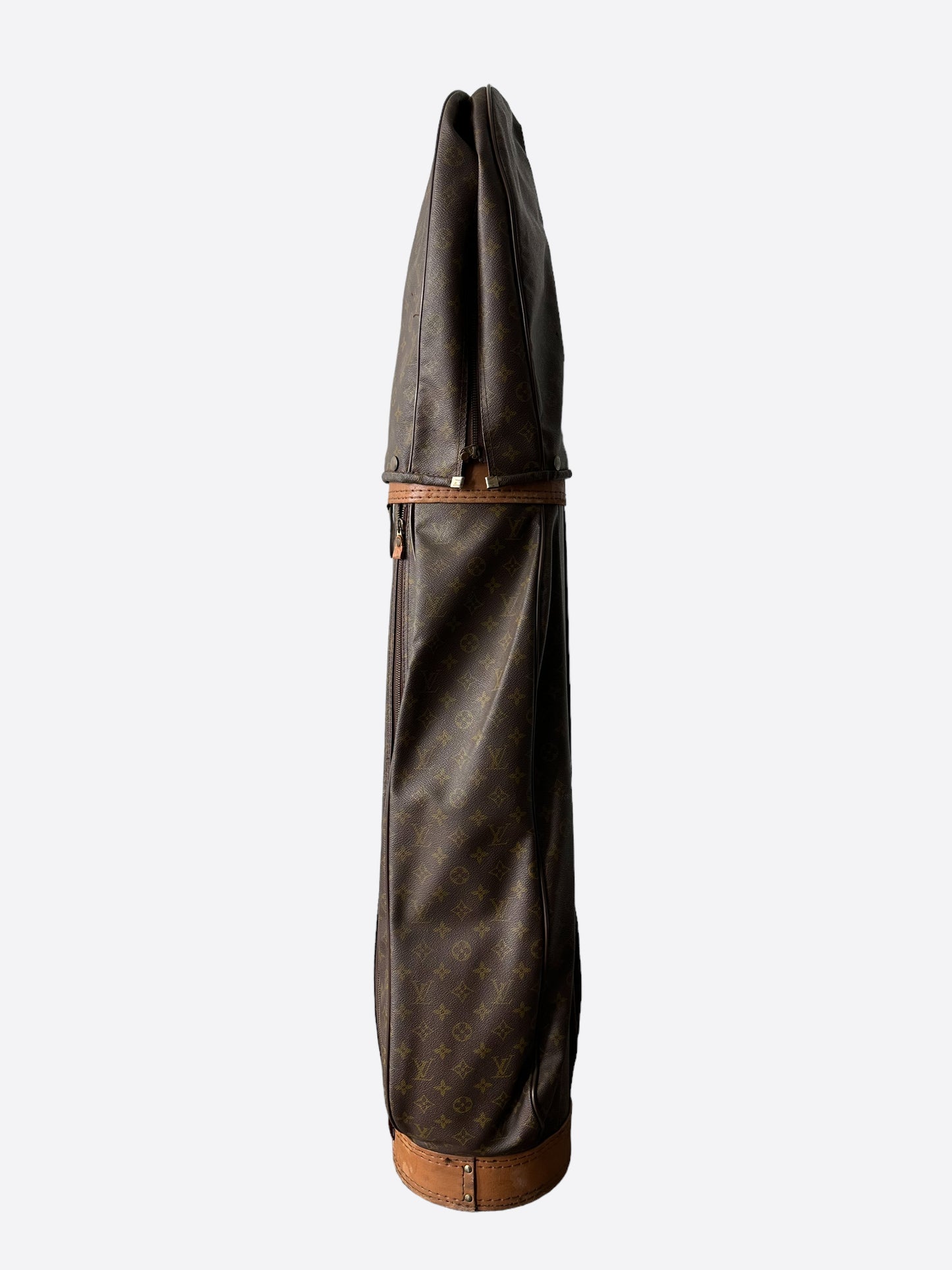 Louis Vuitton Brown Monogram Vintage Golf Bag