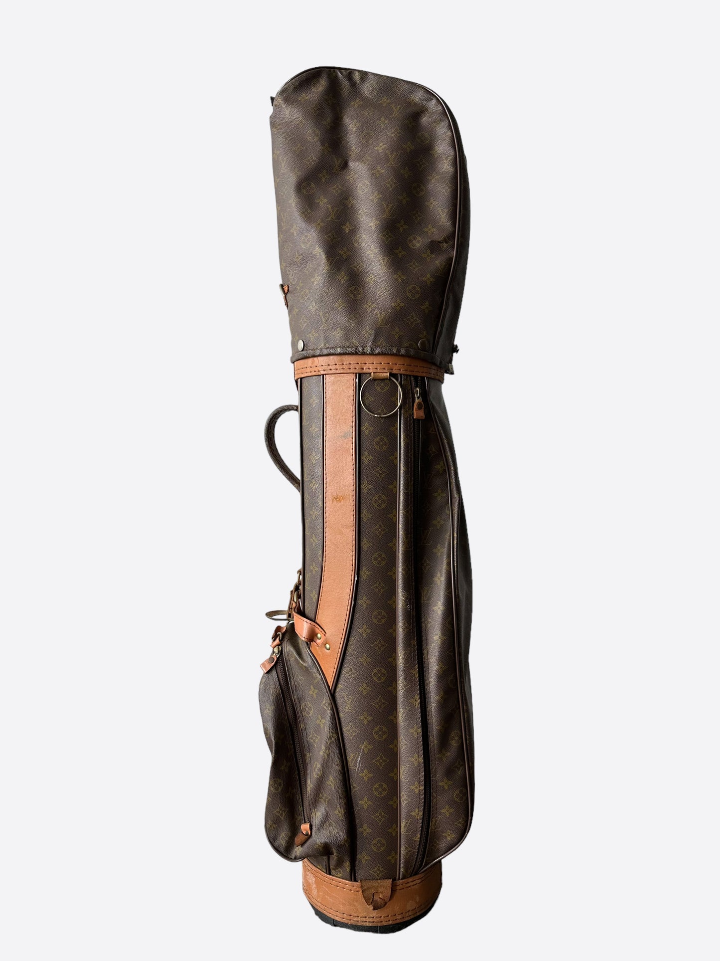 Louis Vuitton Brown Monogram Vintage Golf Bag