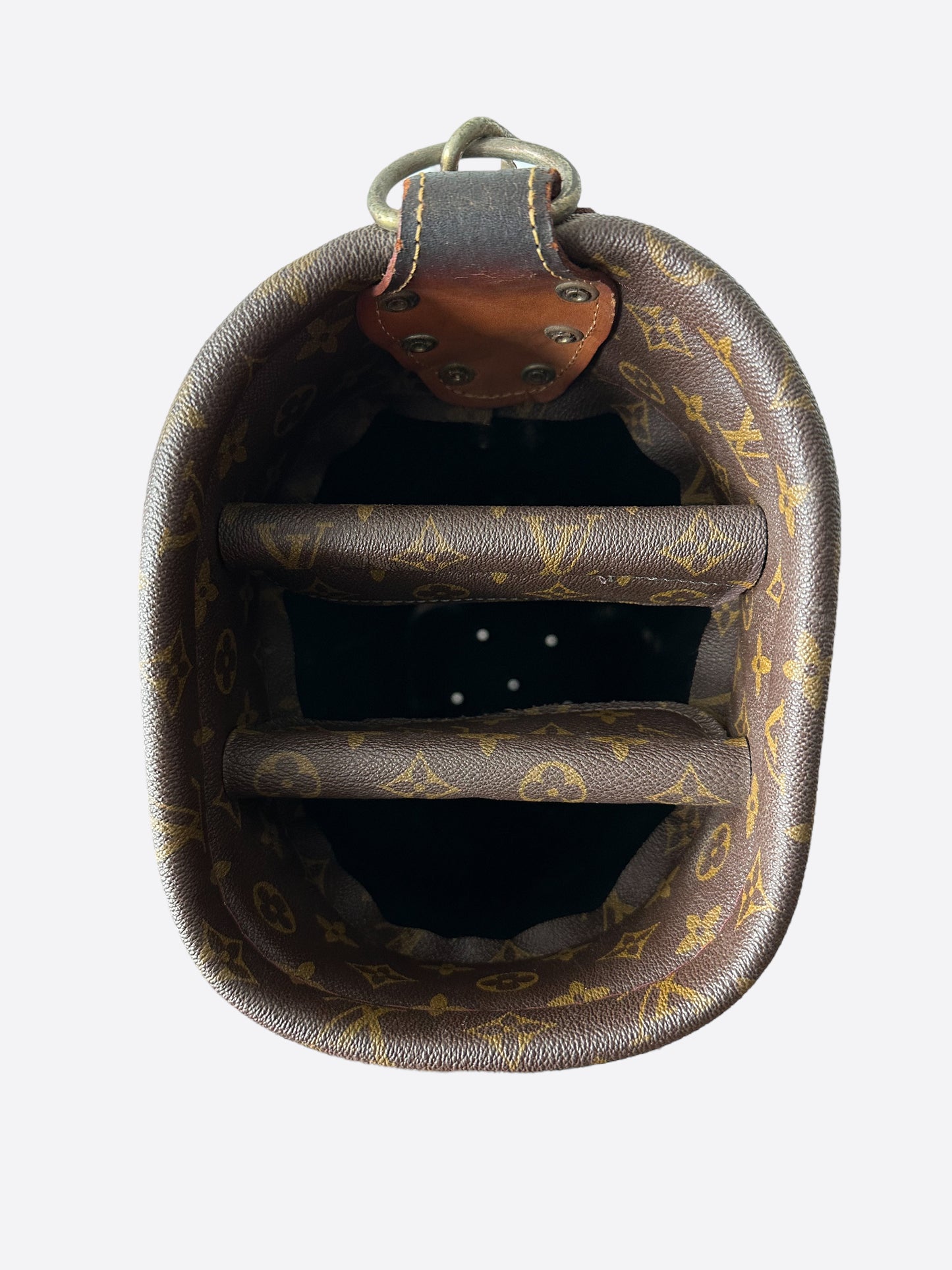 Louis Vuitton Brown Monogram Vintage Golf Bag