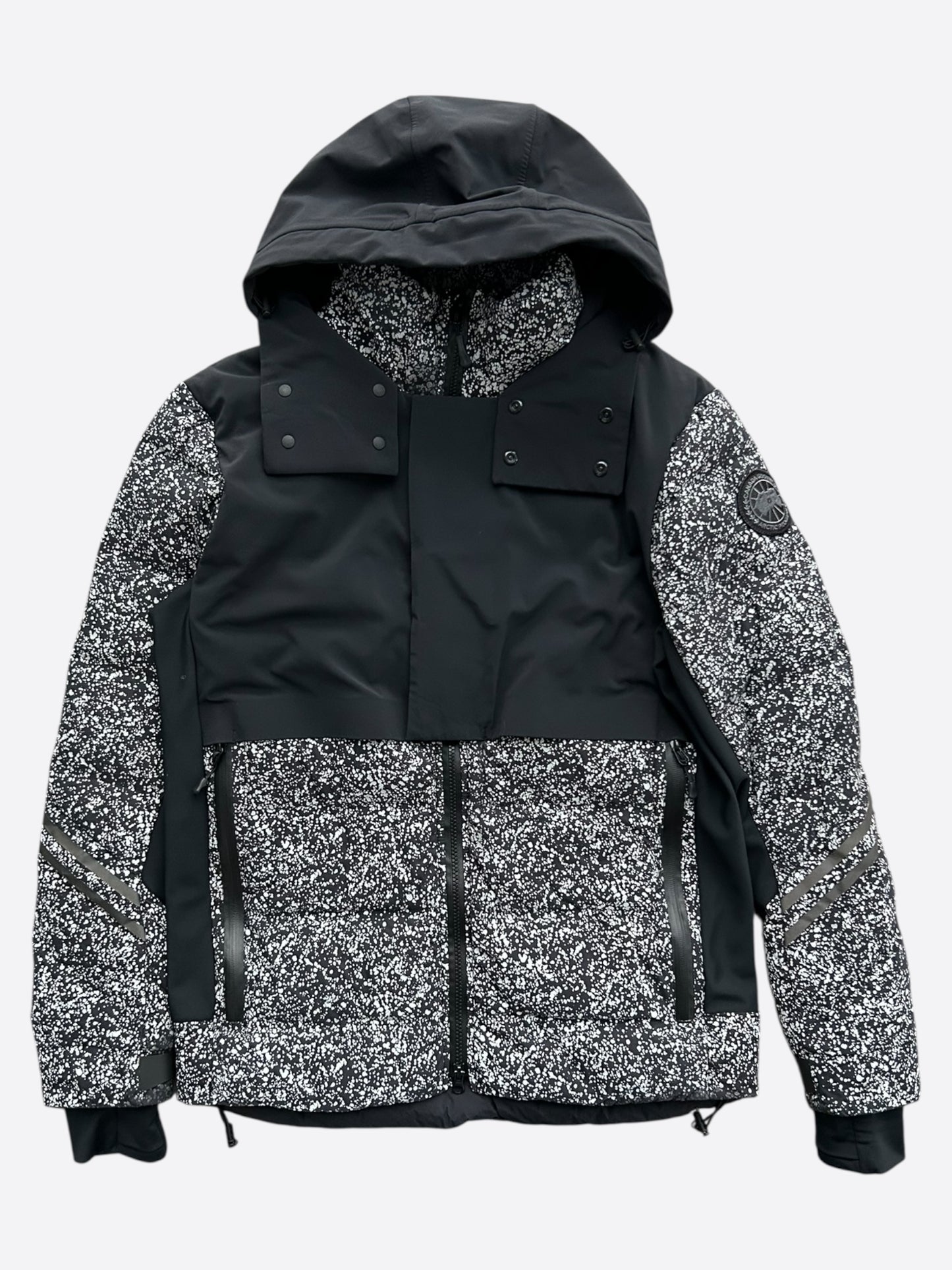 Canada Goose Black Reflective Hybridge CW Black Label Men's Jacket
