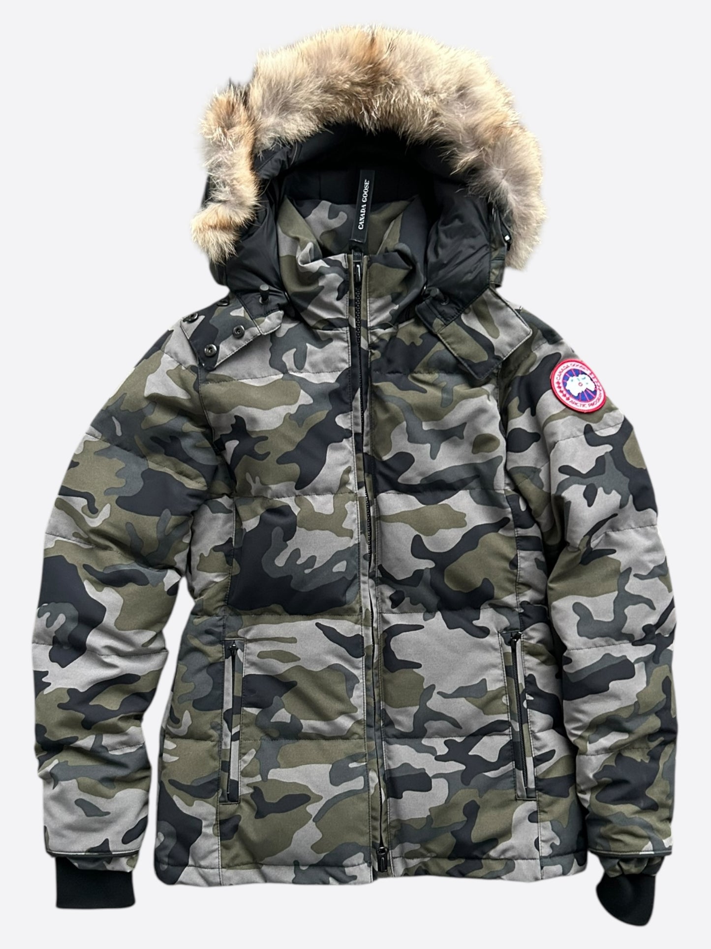 Canada Goose Green Camo Chelsea Women's Jacket