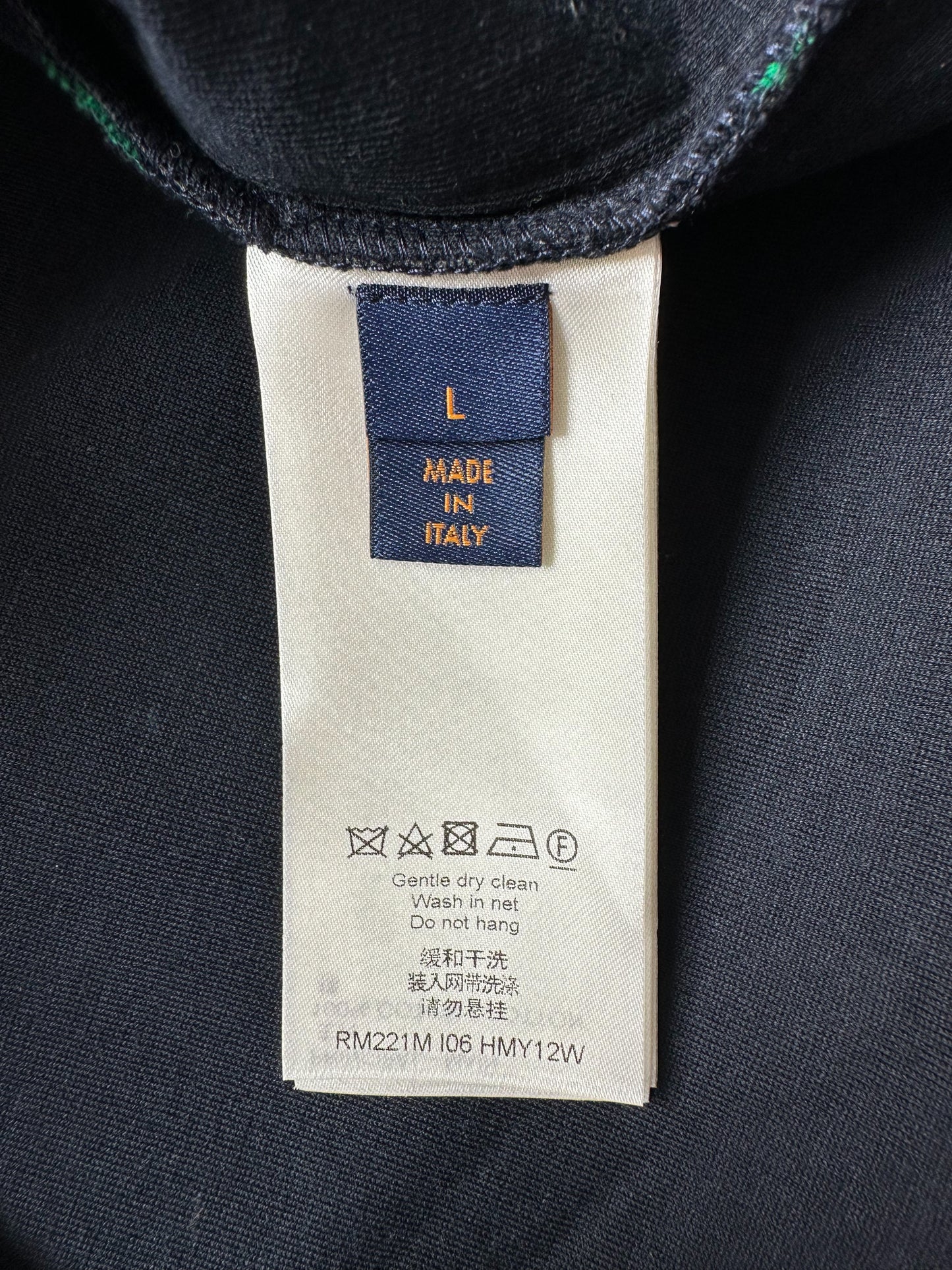 Louis Vuitton Blue & Green Gradient Monogram Sweater