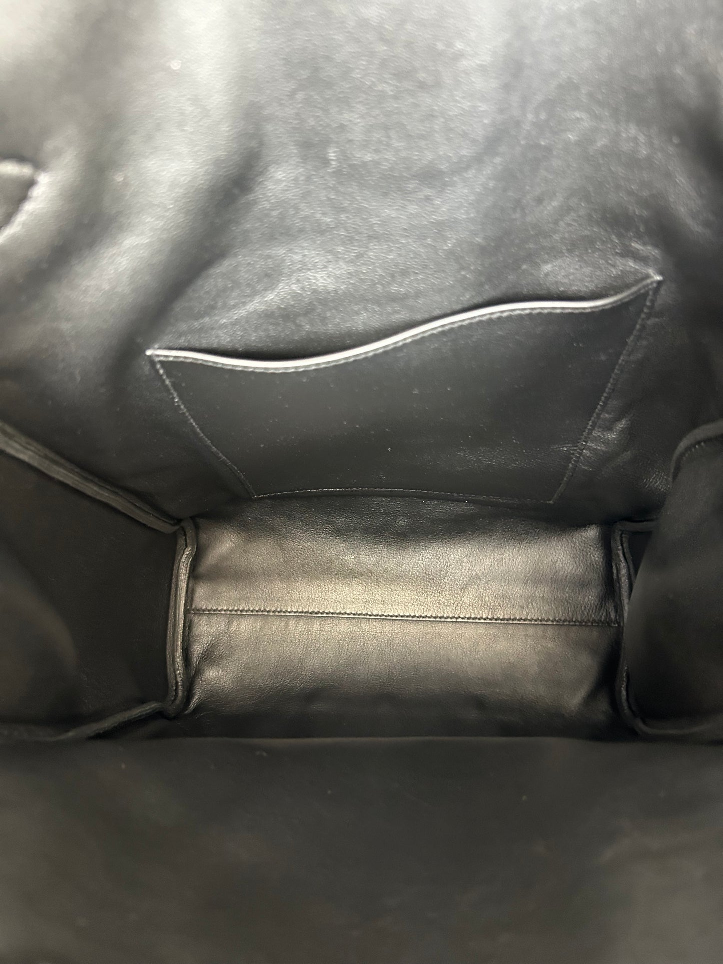 Hermes Black HAC A Dos GM Backpack