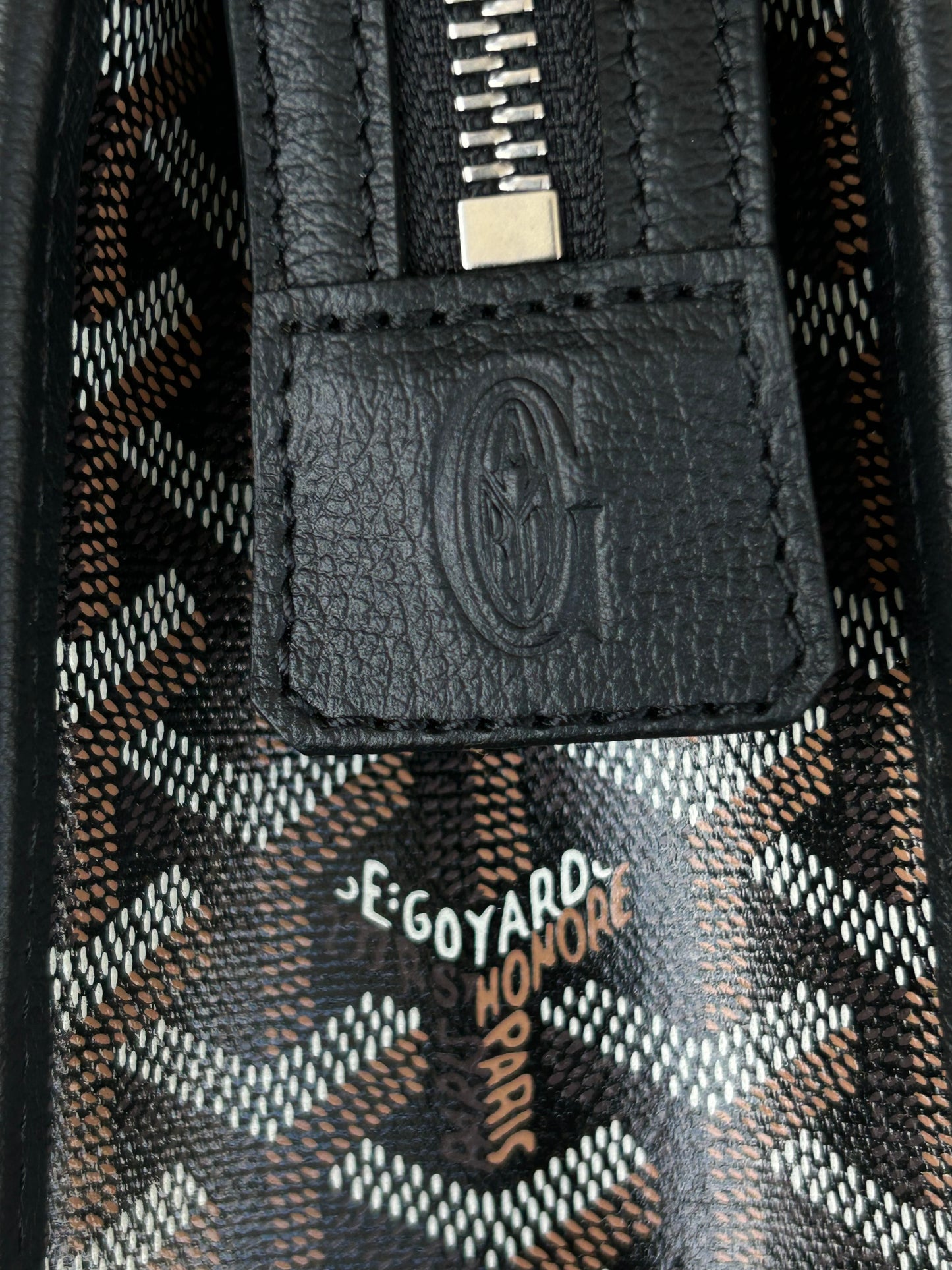 Goyard Black Jouvence GM Toiletry Bag