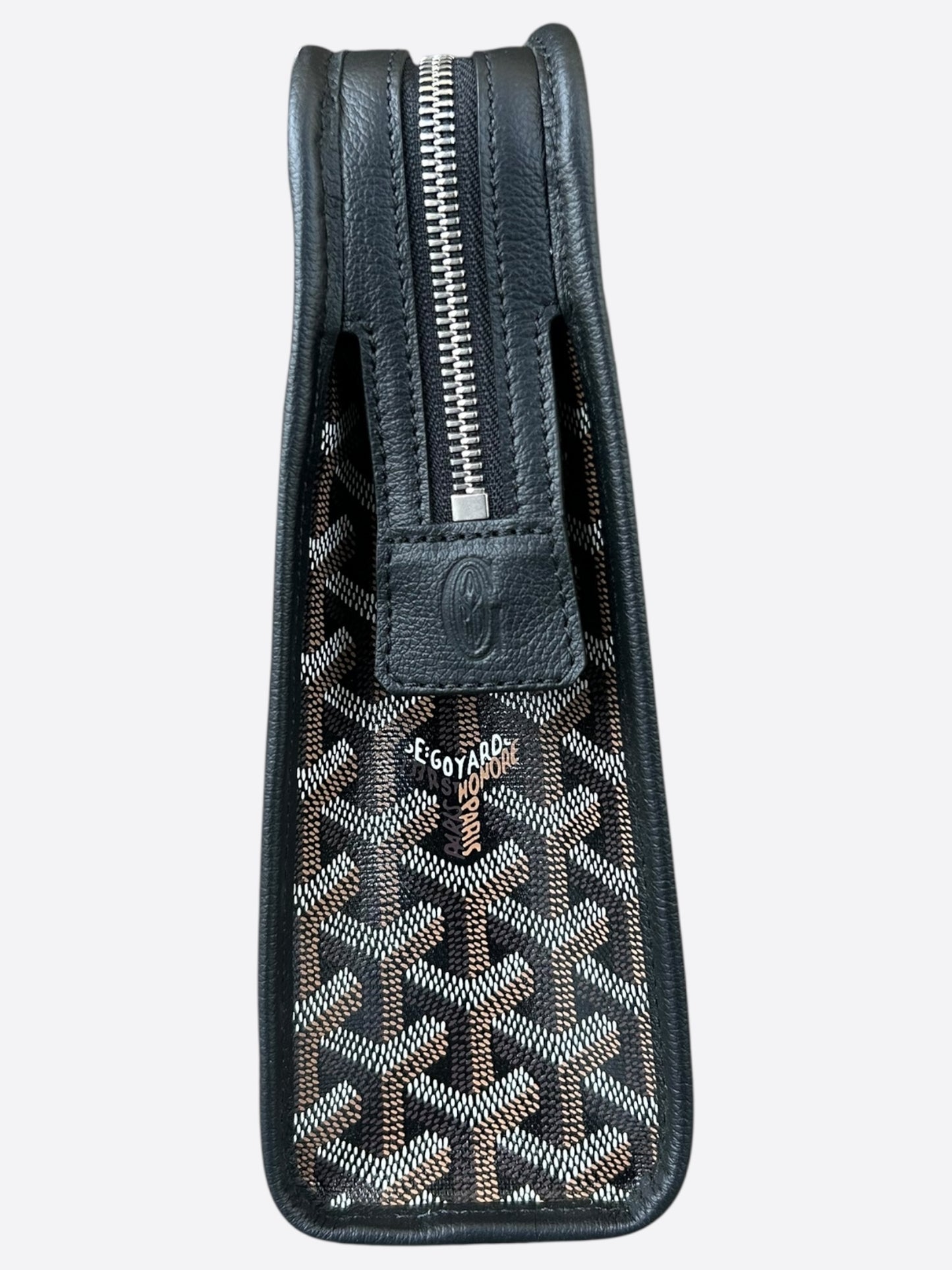 Goyard Black Jouvence GM Toiletry Bag