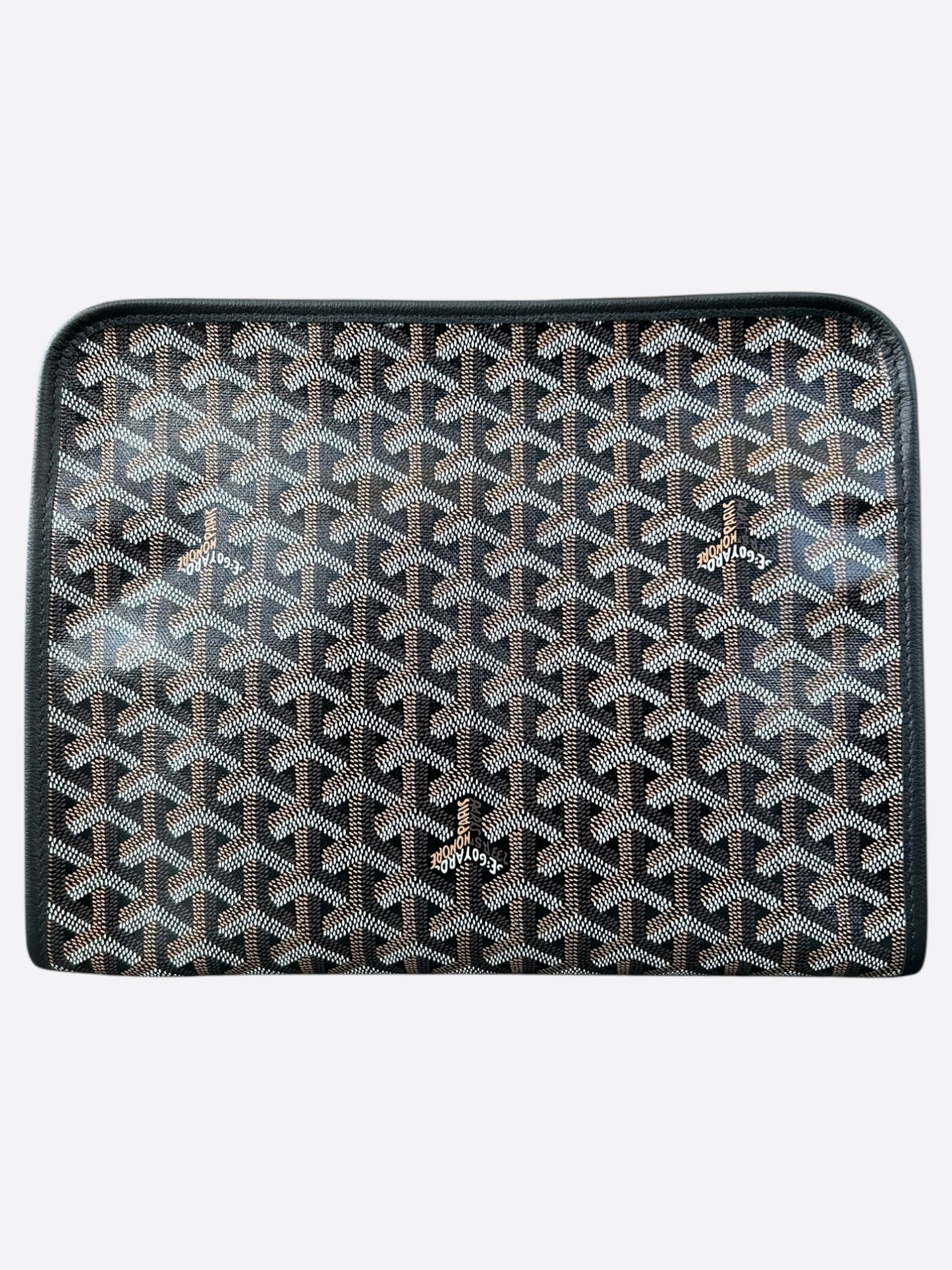Goyard Black Jouvence GM Toiletry Bag