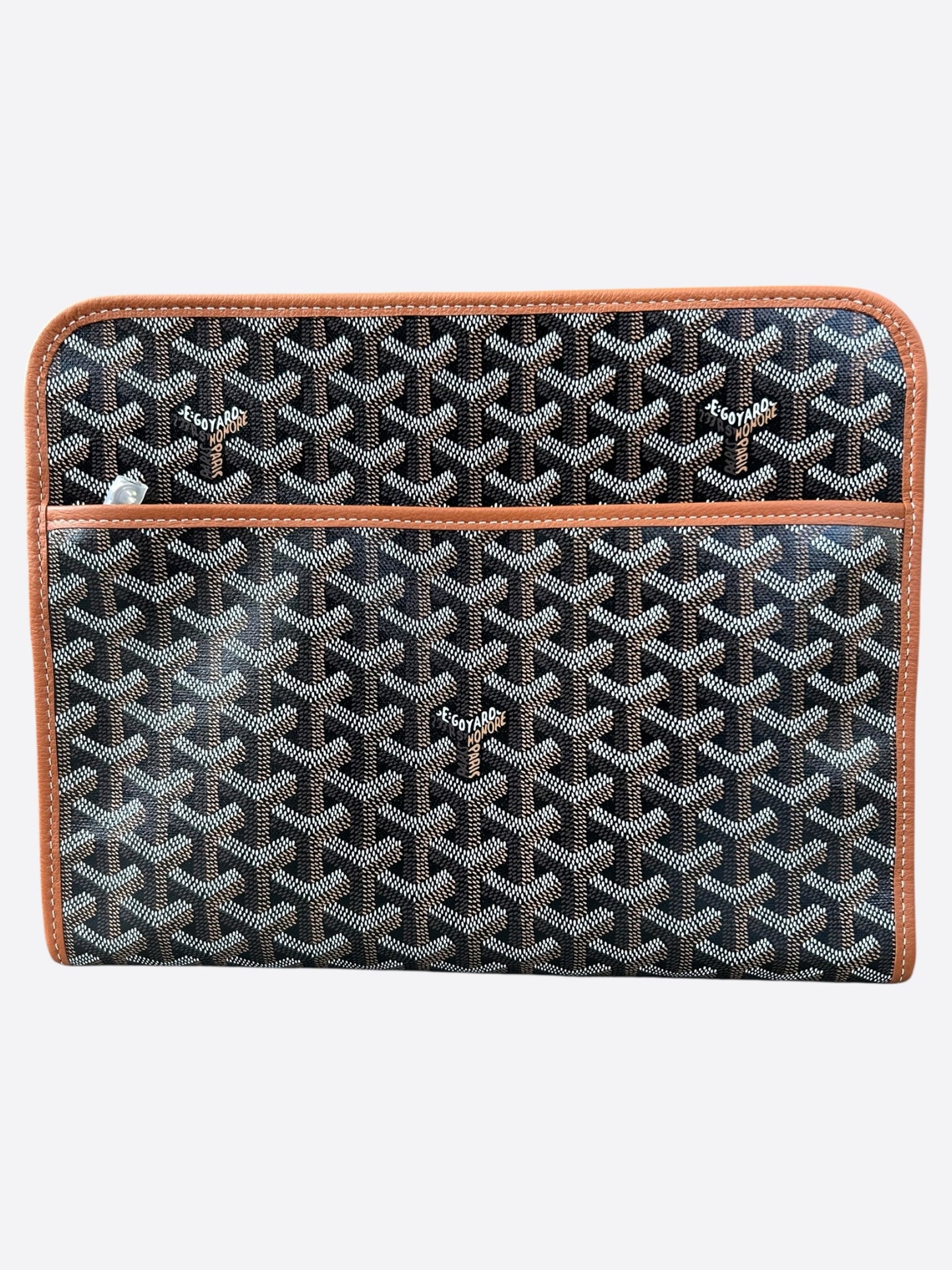Goyard Black & Brown Jouvence GM Toiletry Bag