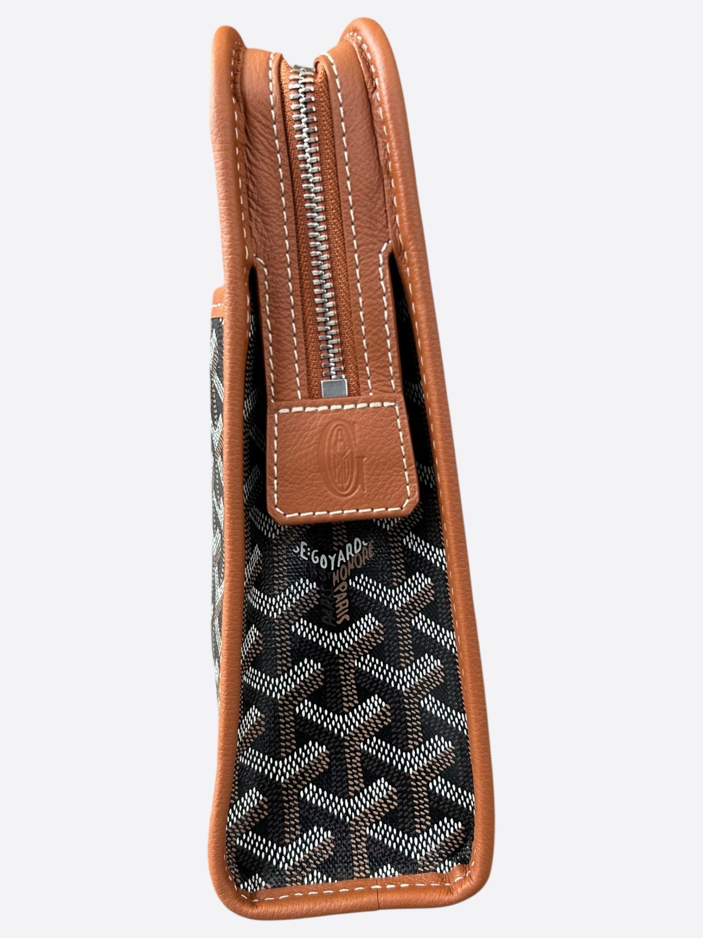 Goyard Black & Brown Jouvence GM Toiletry Bag