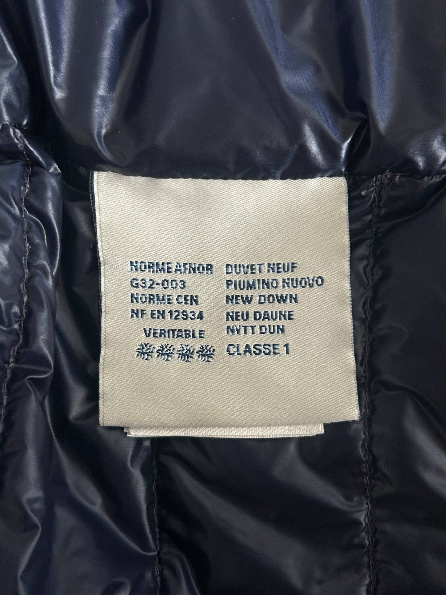 Moncler Navy Daniel Down Jacket