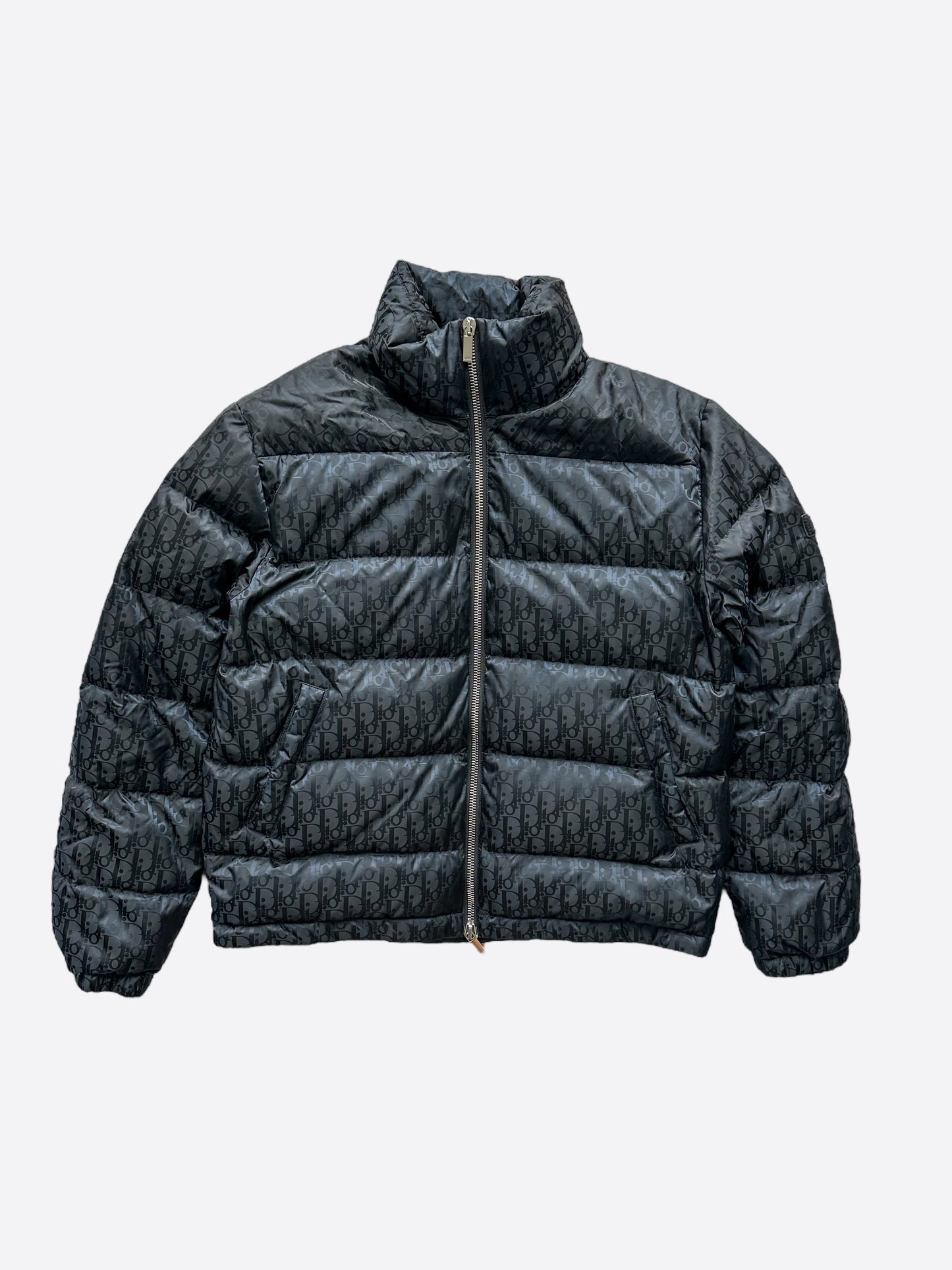 Dior Black Oblique Puffer Jacket
