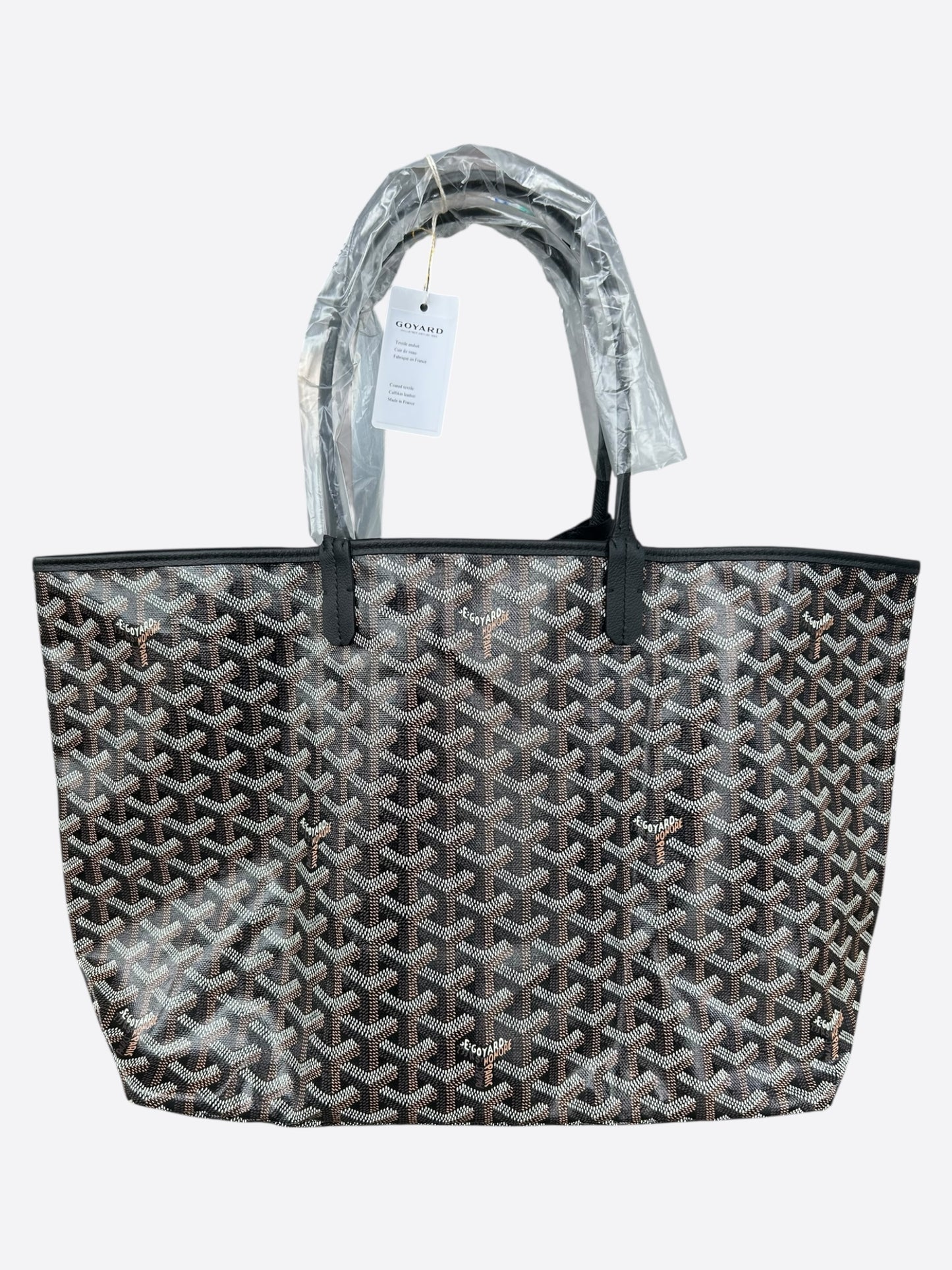 Goyard Black St. Louis Tote Bag