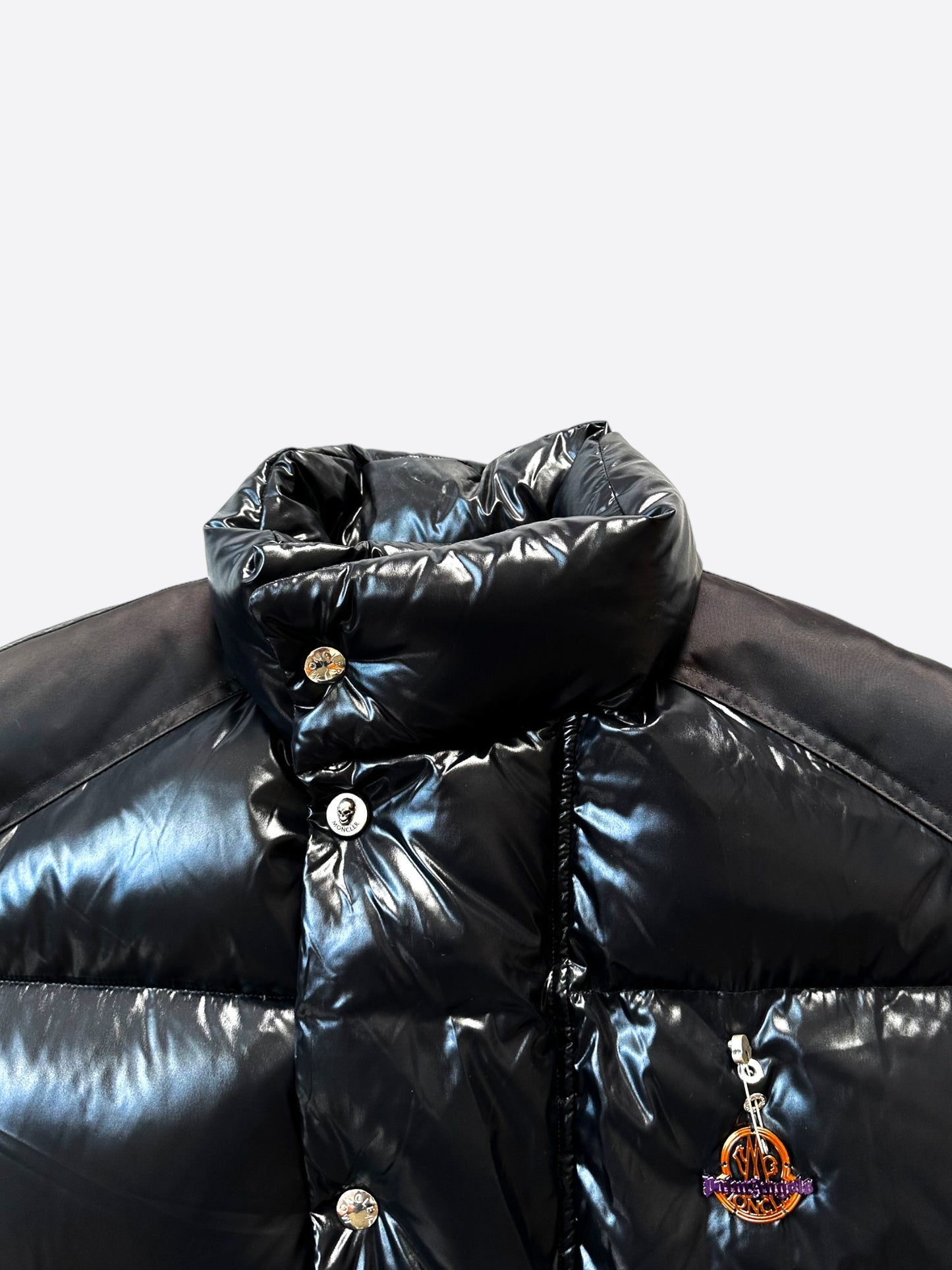 Moncler Palm Angels Black & Red Buzz Vest