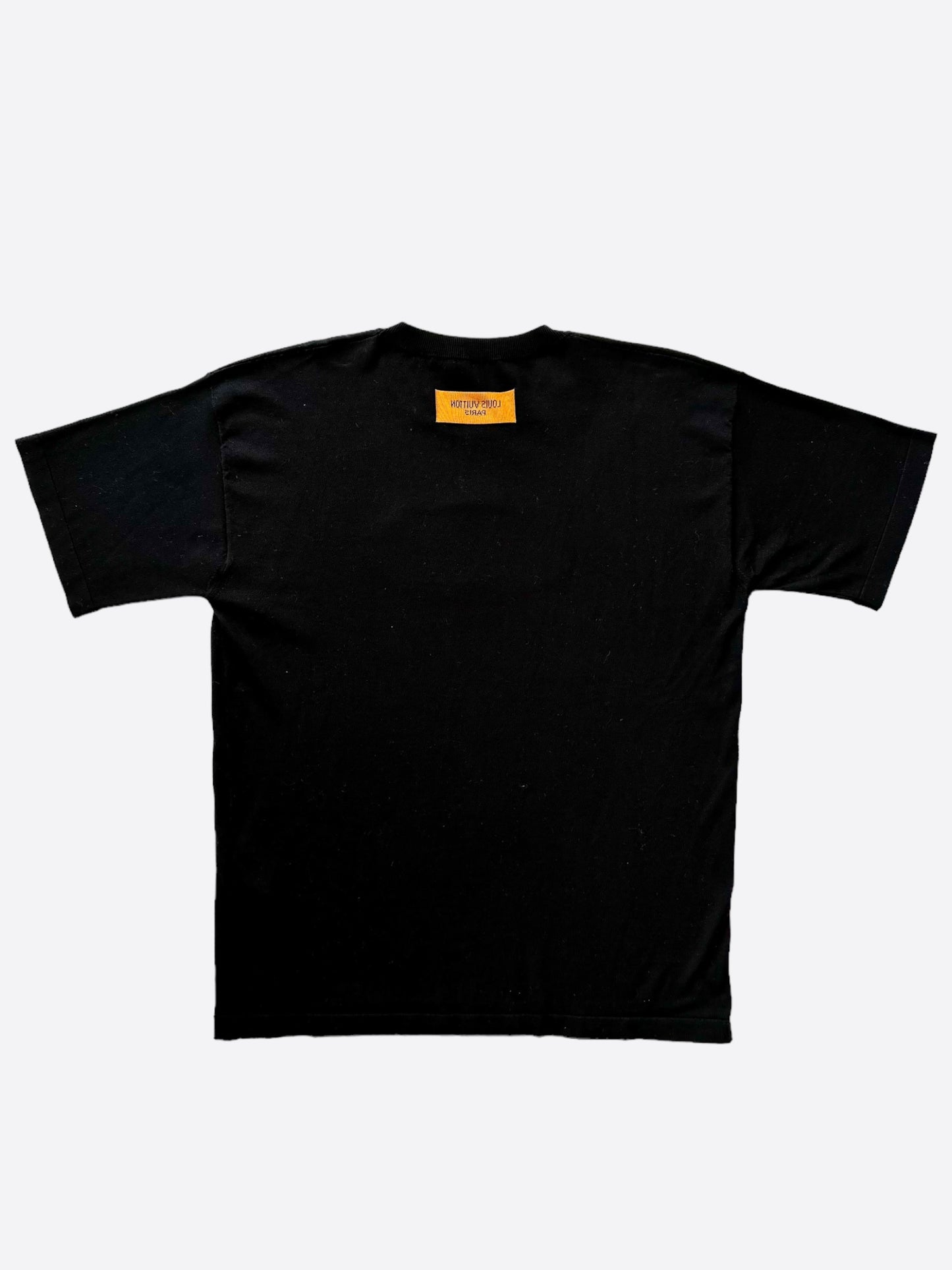 Louis Vuitton Black & White Vuitton Intarsia T-Shirt