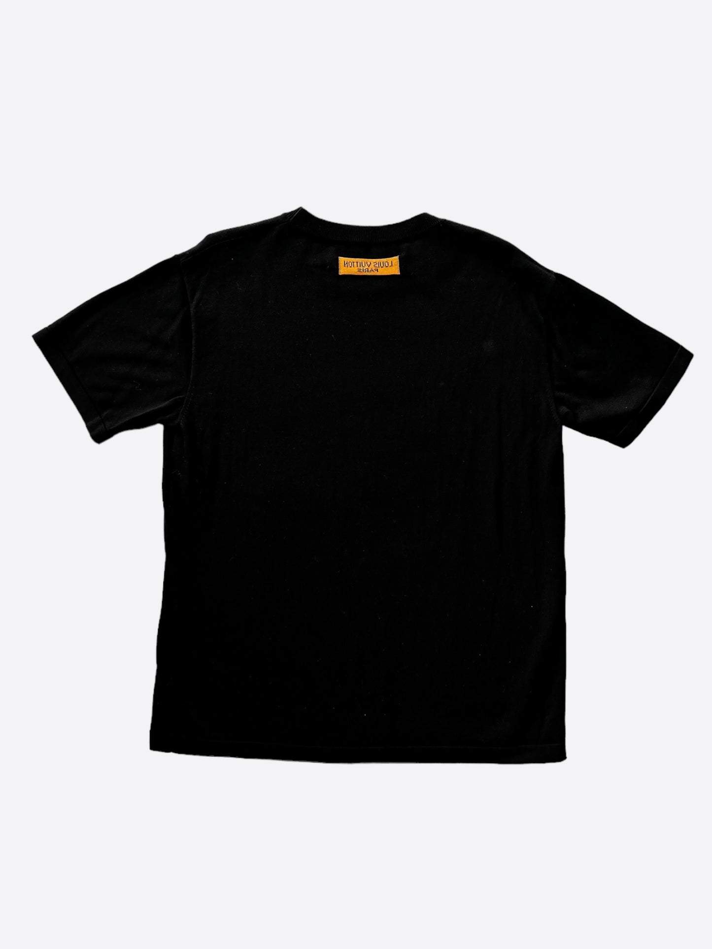 Louis Vuitton Black & White Maison Intarsia T-Shirt
