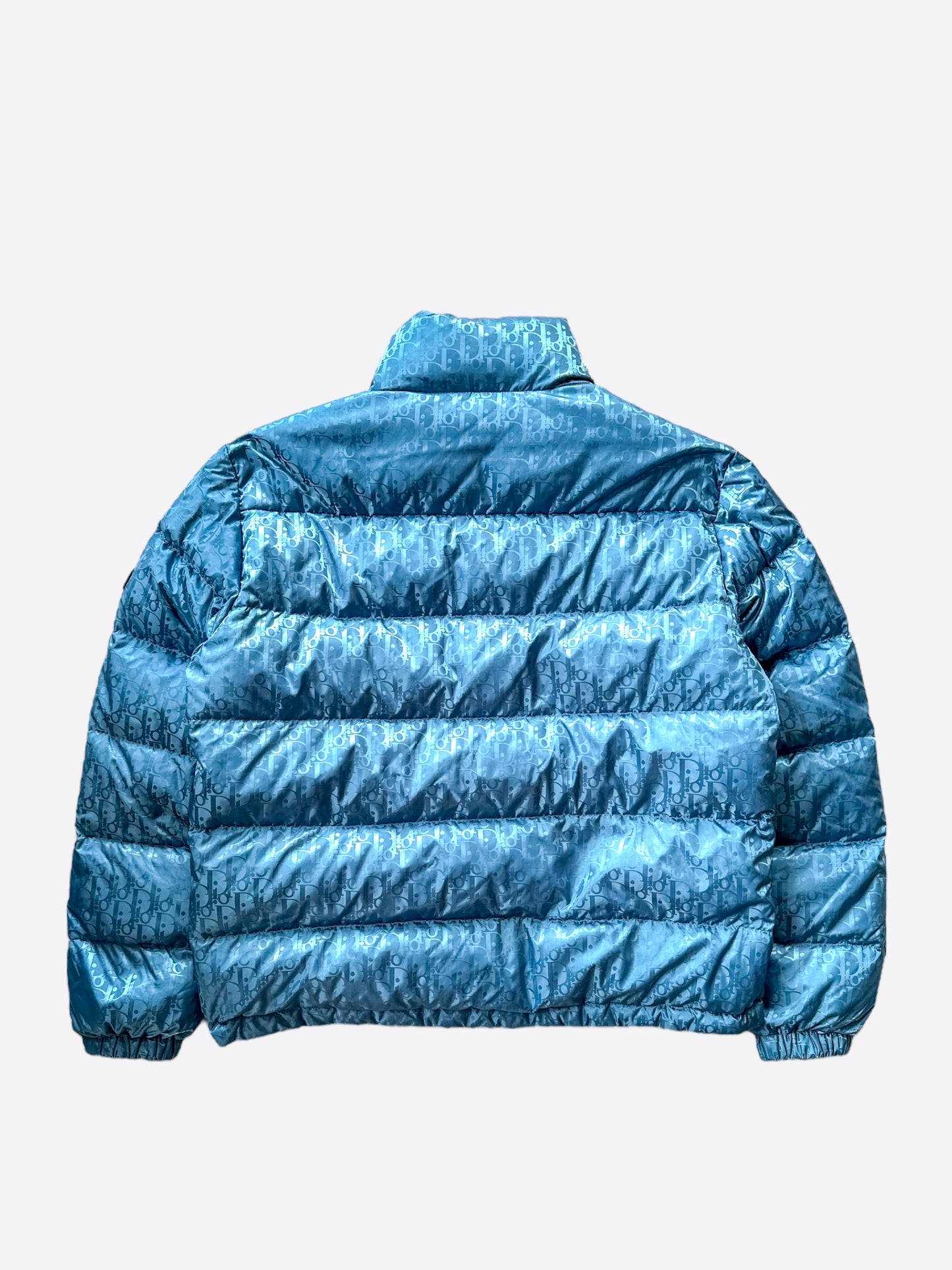 Dior Blue Oblique Puffer Jacket