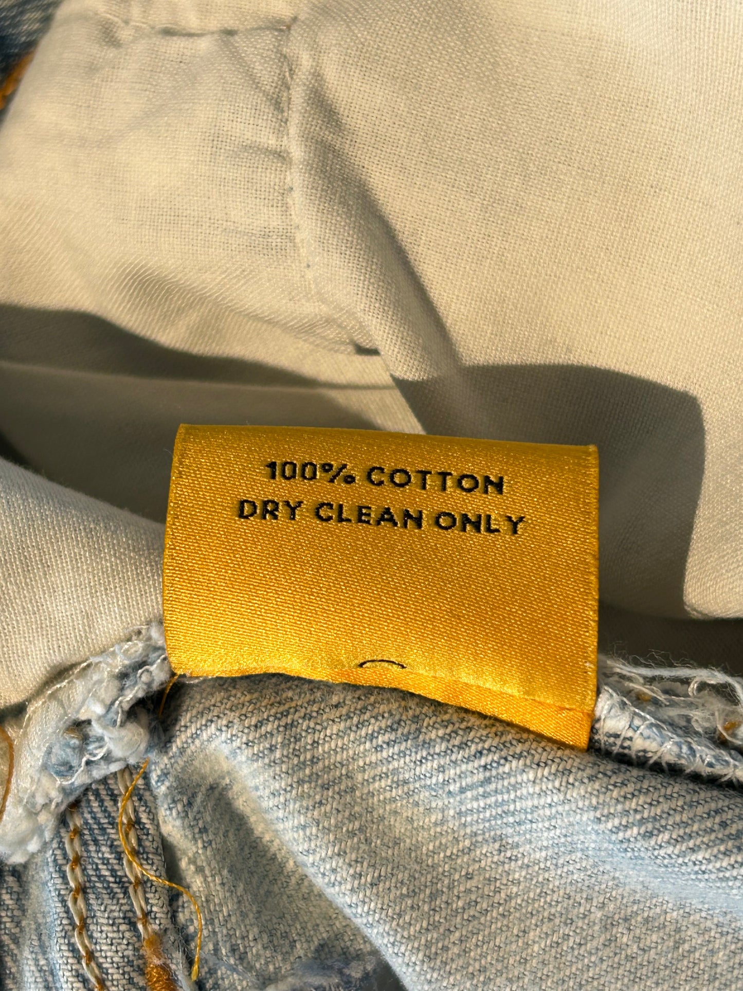 Gallery Dept Light Blue LA Flare Crazy G's Denim Jeans