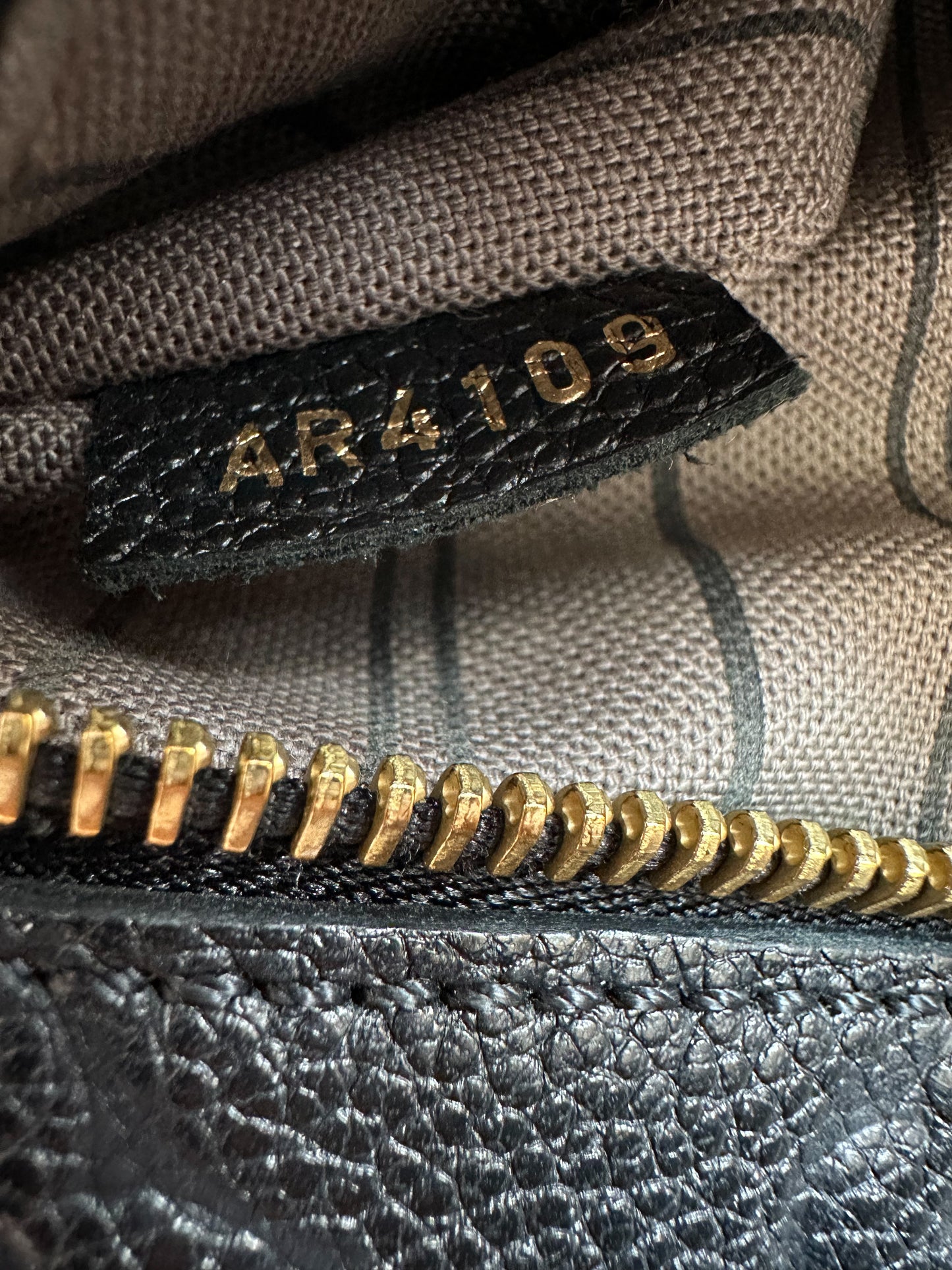 Louis Vuitton Black Empreinte Monogram Pochette Metis